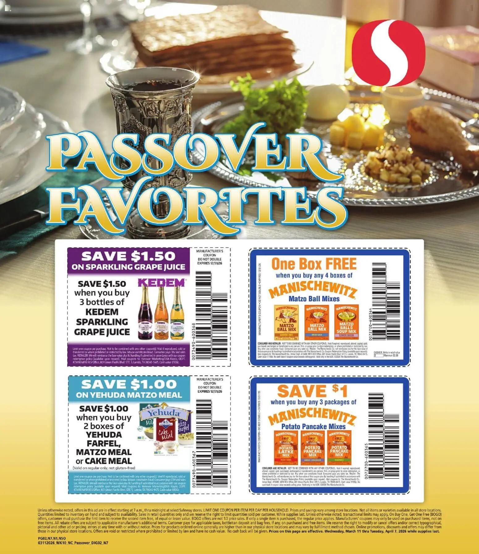 safeway - Safeway Ad - 03/11 - 04/07 2026 - page: 2
