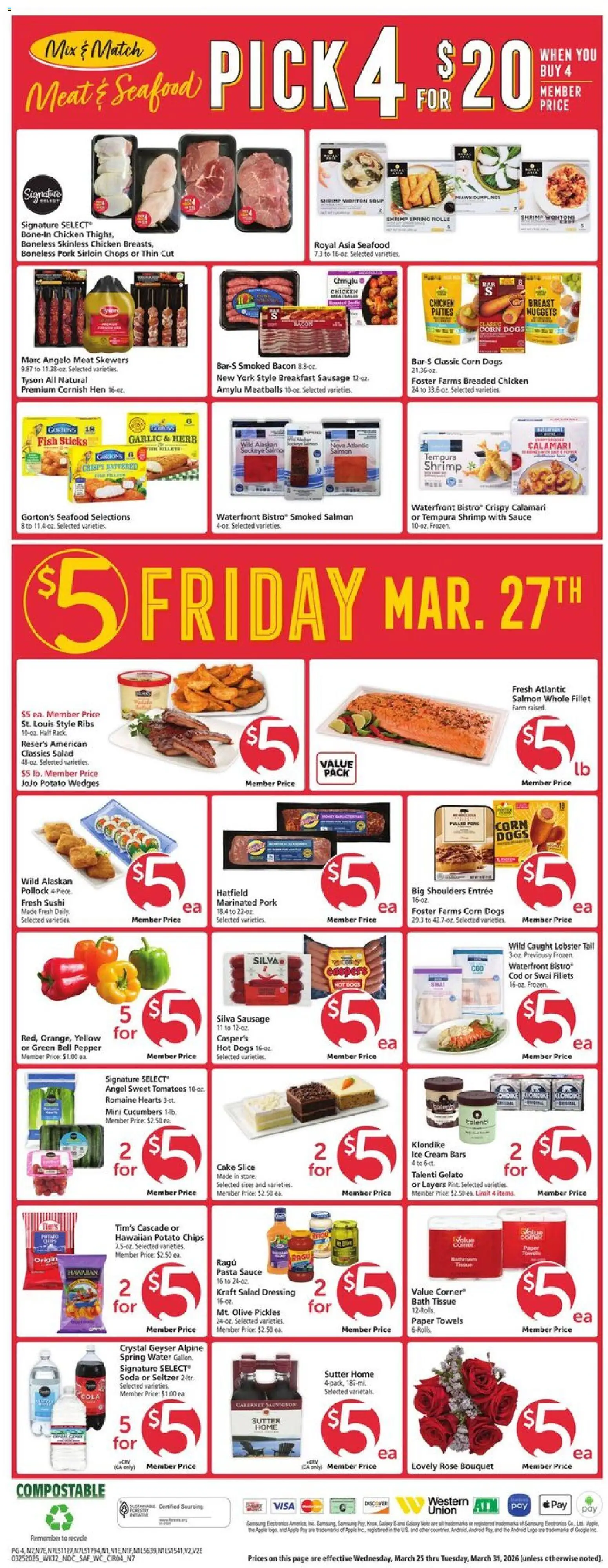 safeway - Safeway Weekly Ad - 03/25 - 03/31 2026 - page: 4