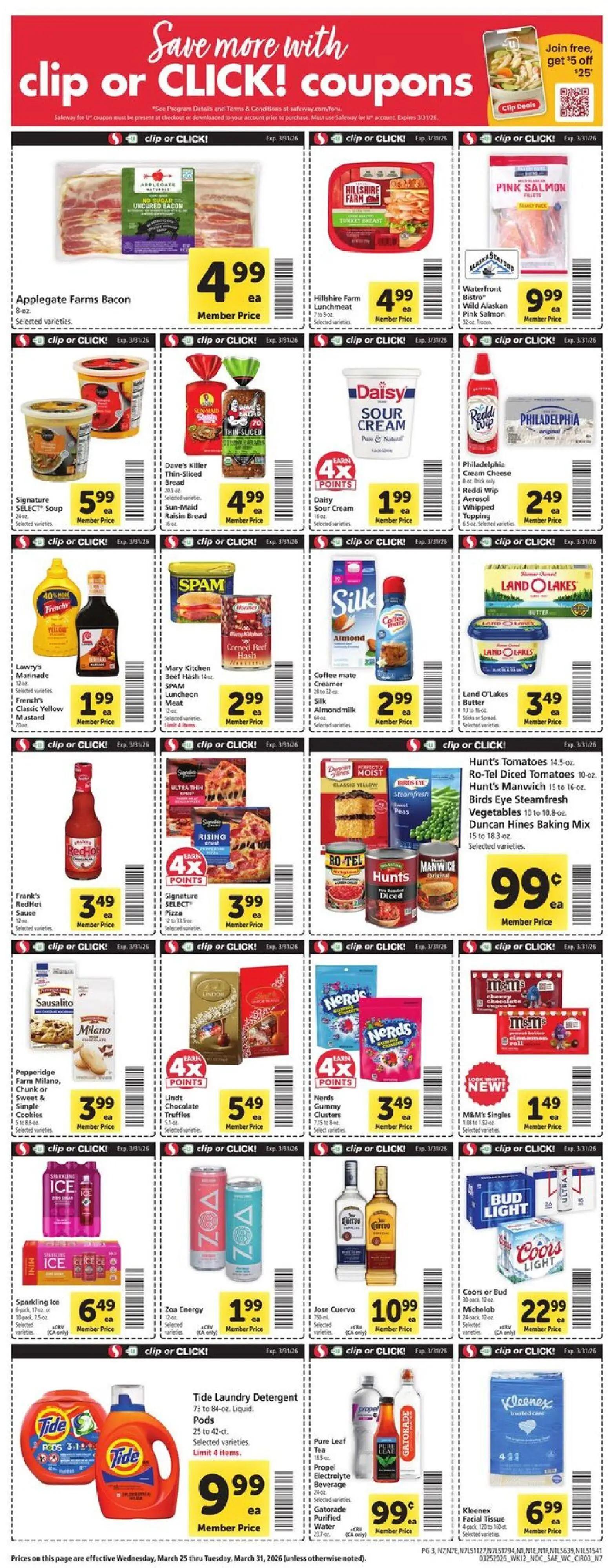 safeway - Safeway Weekly Ad - 03/25 - 03/31 2026 - page: 3