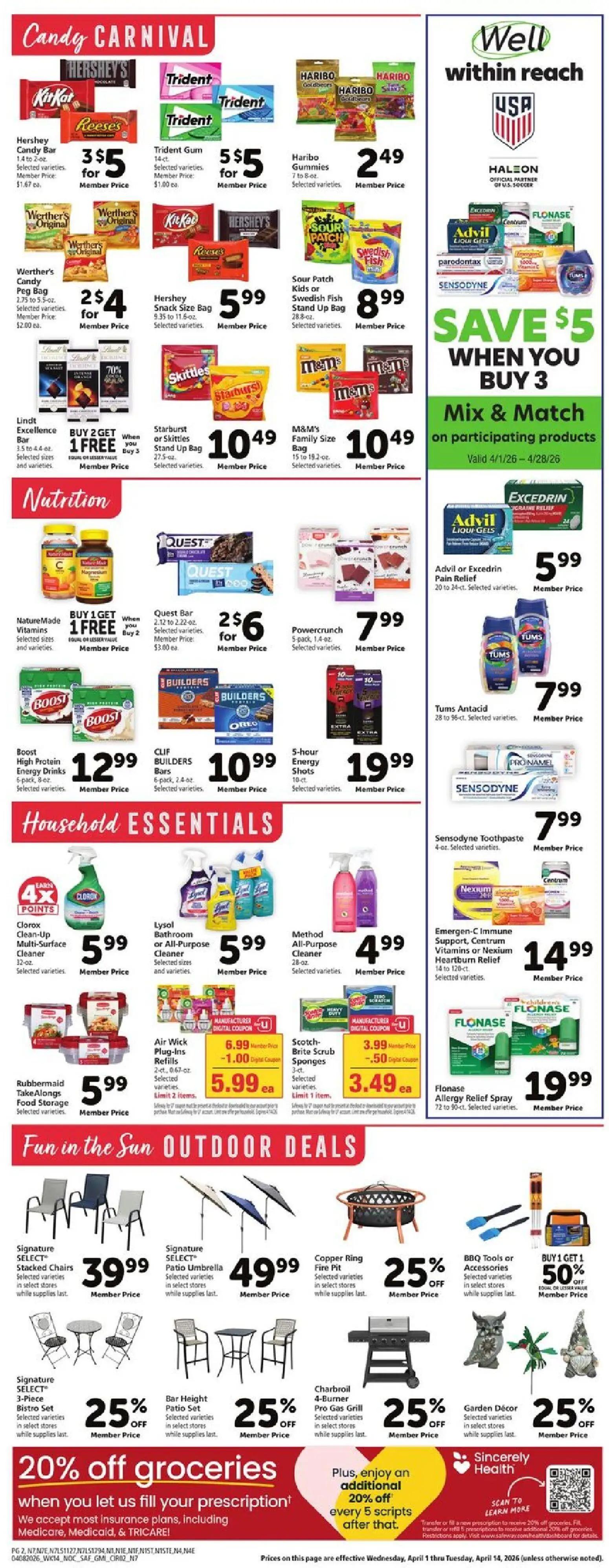 safeway - Safeway Weekly Ad - 04/08 - 04/14 2026 - page: 8