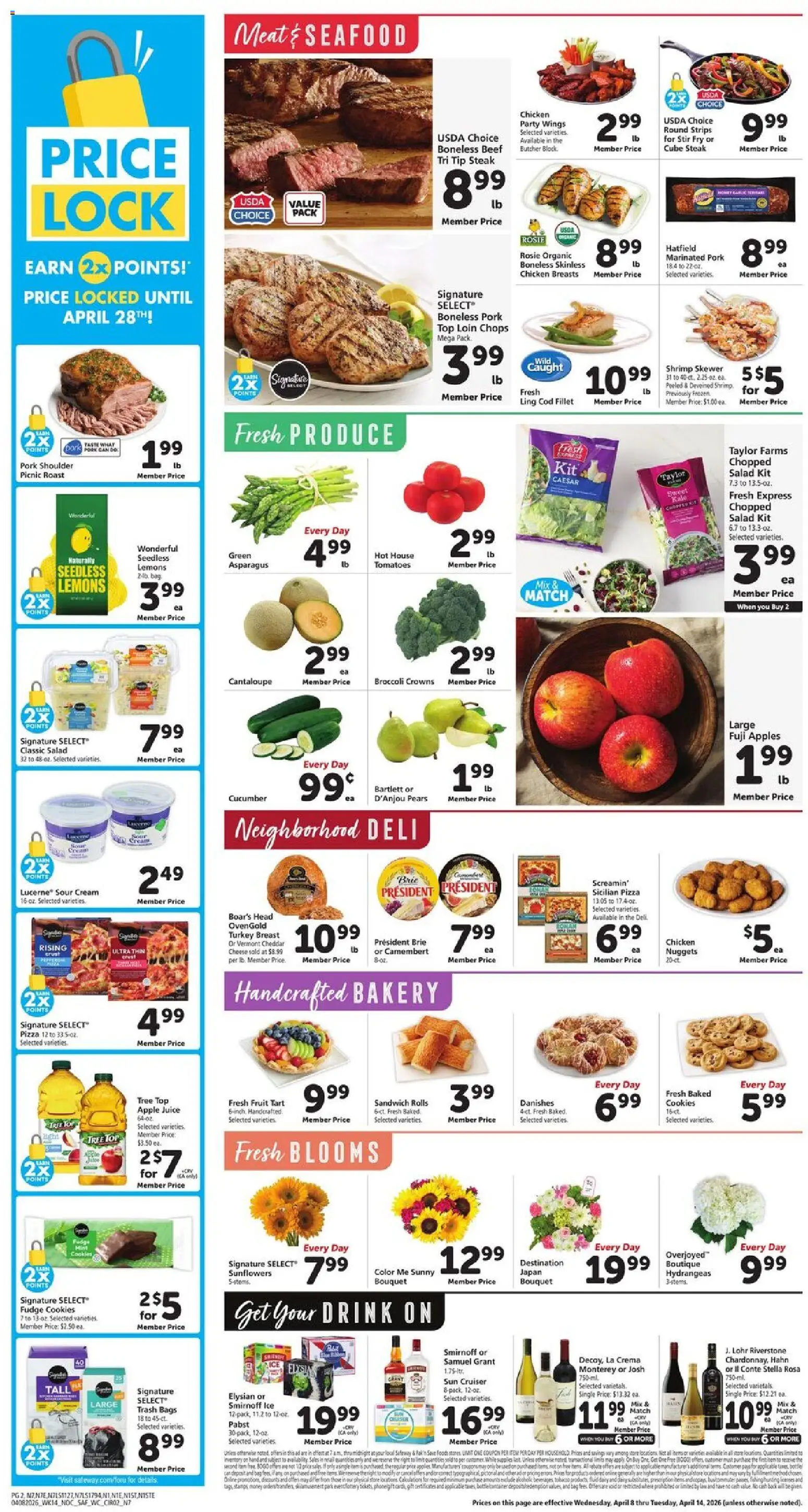 safeway - Safeway Weekly Ad - 04/08 - 04/14 2026 - page: 2