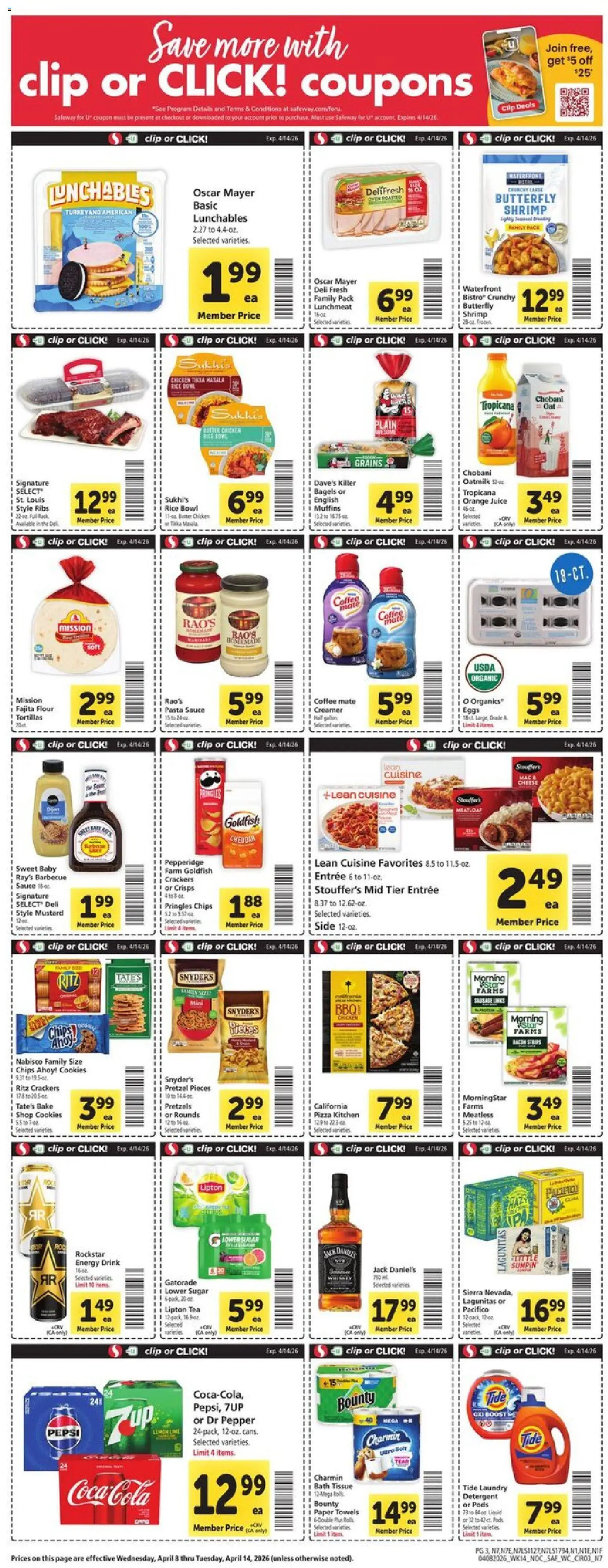 safeway - Safeway Weekly Ad - 04/08 - 04/14 2026 - page: 3