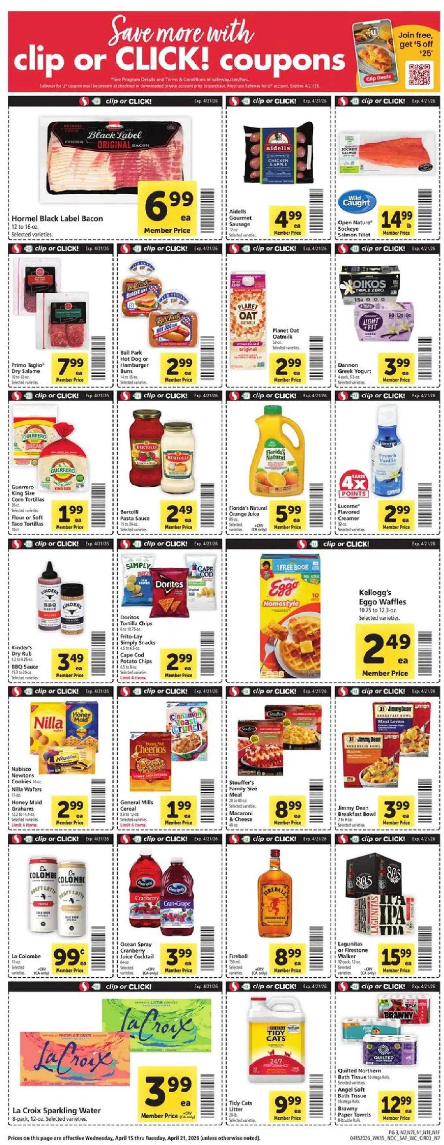safeway - Safeway Weekly Ad - 04/15 - 04/21 2026 - page: 3