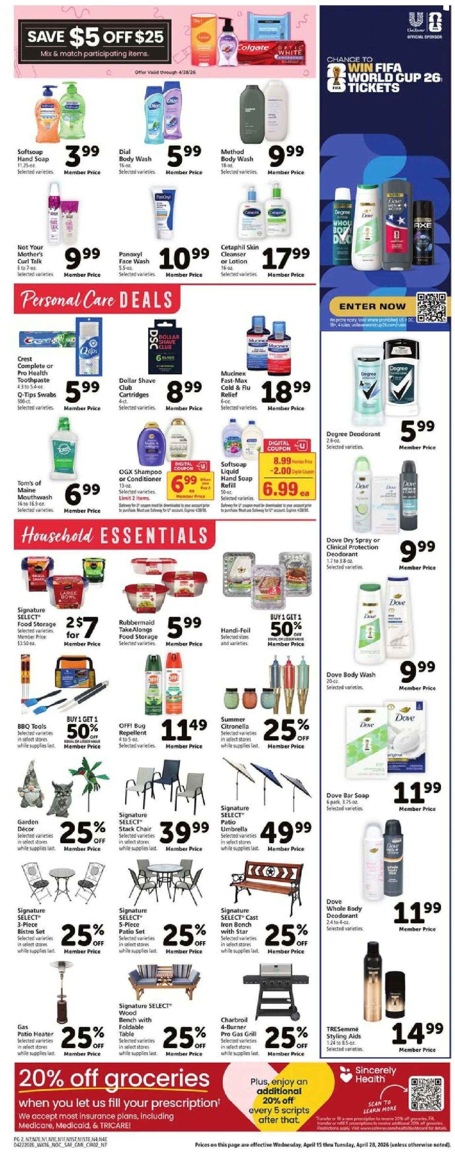 safeway - Safeway Weekly Ad - 04/22 - 04/28 2026 - page: 8