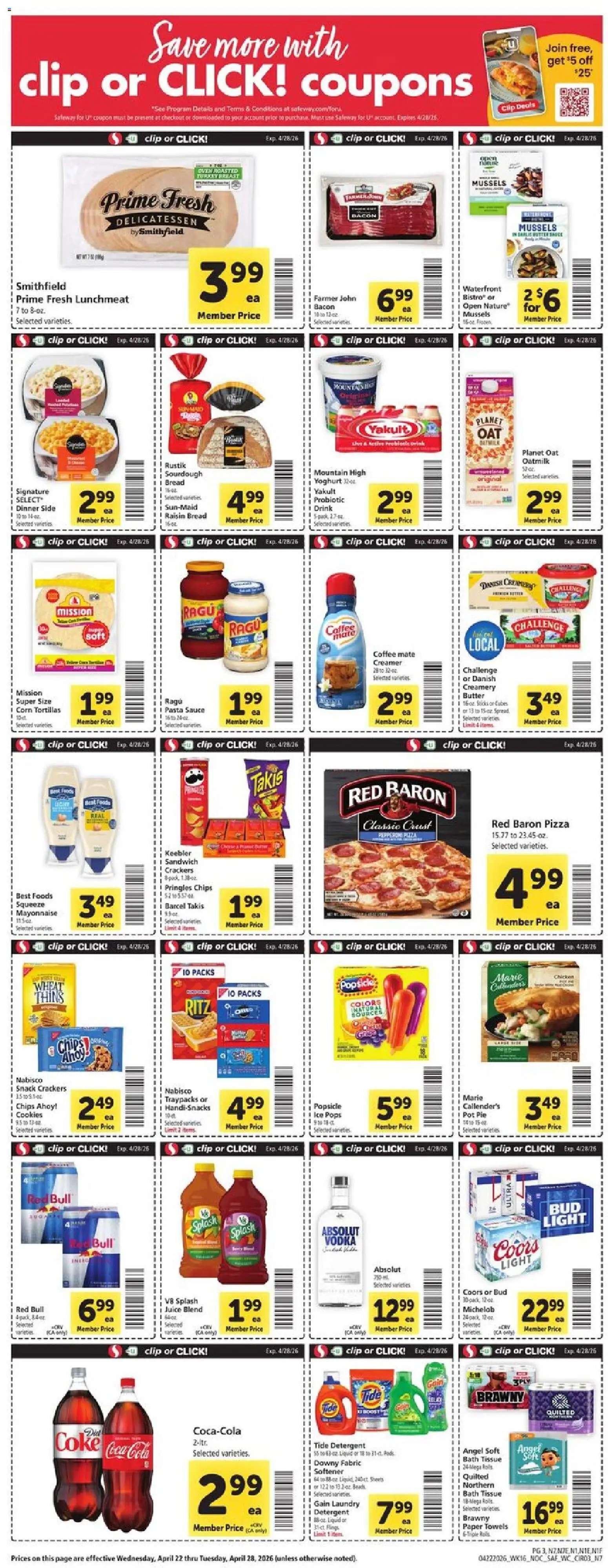 safeway - Safeway Weekly Ad - 04/22 - 04/28 2026 - page: 3