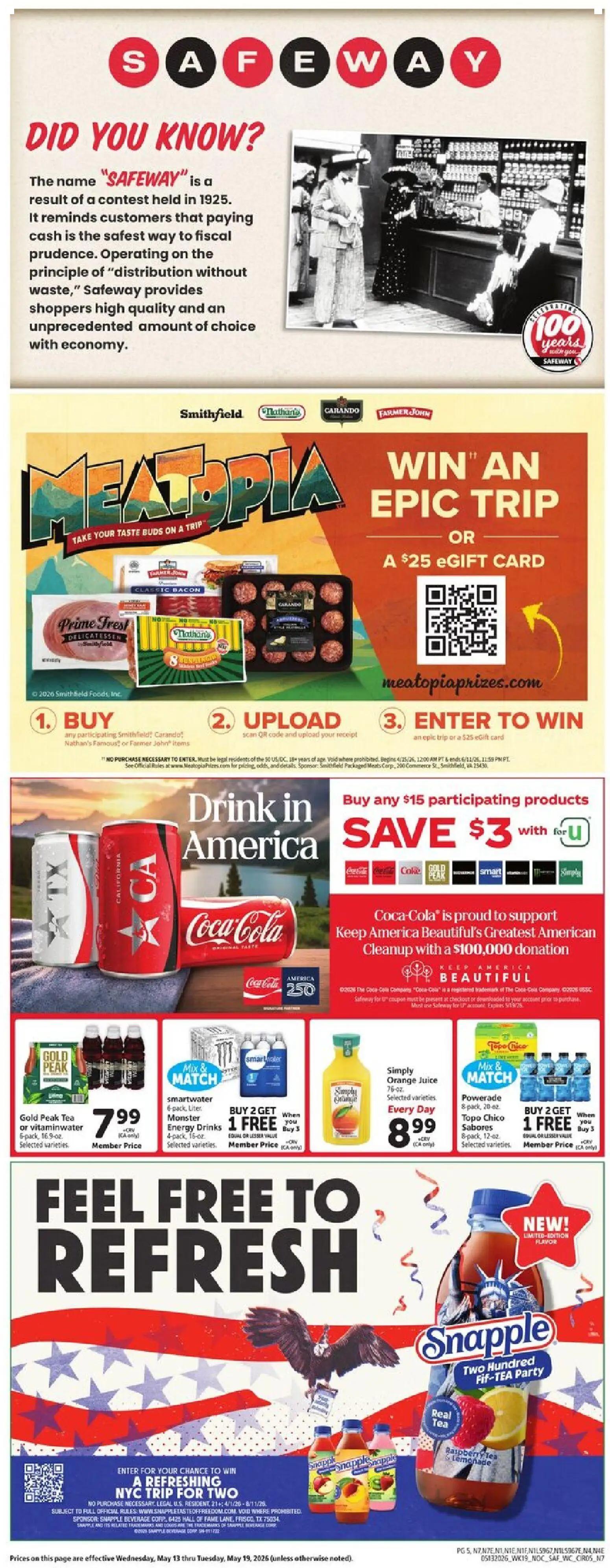 safeway - Safeway Weekly Ad - 05/13 - 05/19 2026 - page: 5