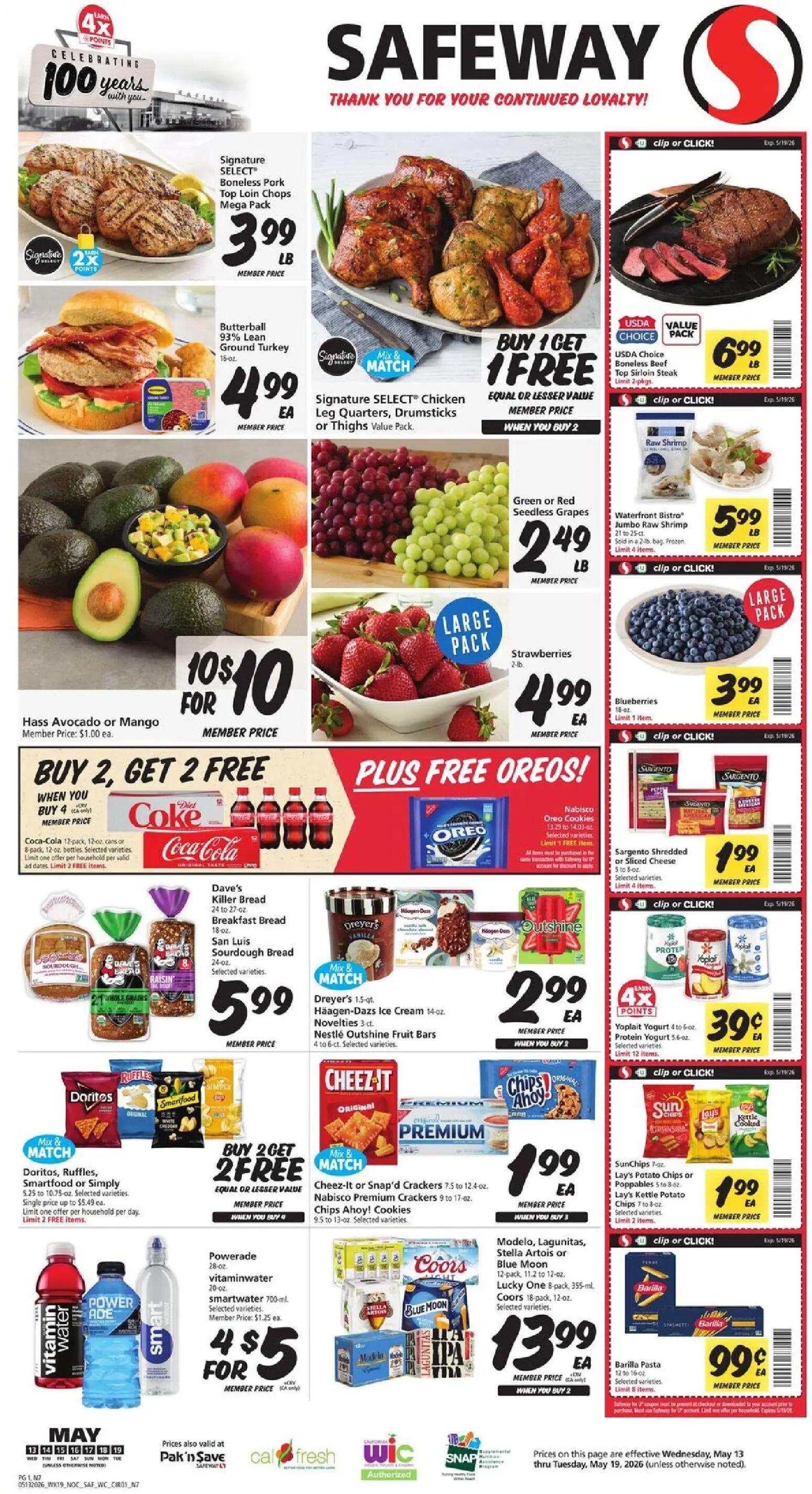 safeway - Safeway Weekly Ad - 05/13 - 05/19 2026