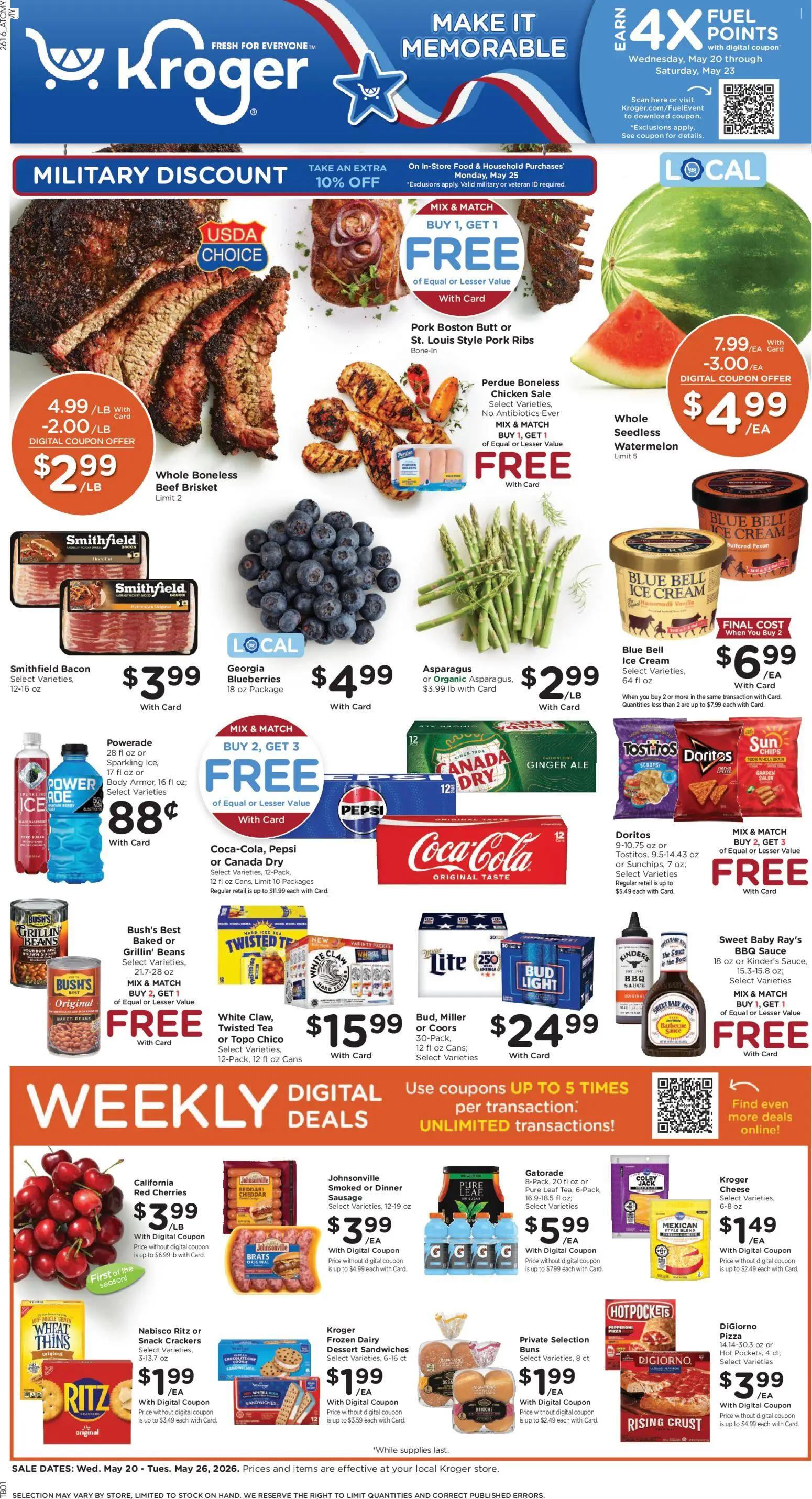kroger - Kroger Weekly Ad - 05/20 - 05/26 2026