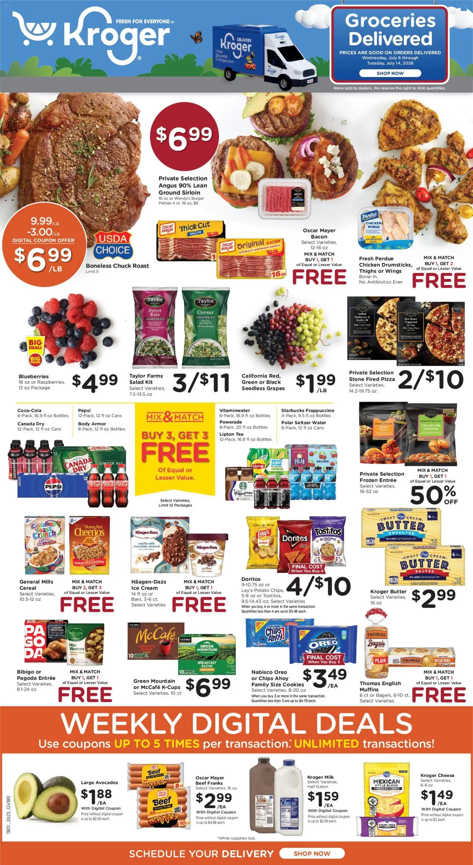kroger - Kroger Ad - 07/08 - 07/14 2026 - page: 1