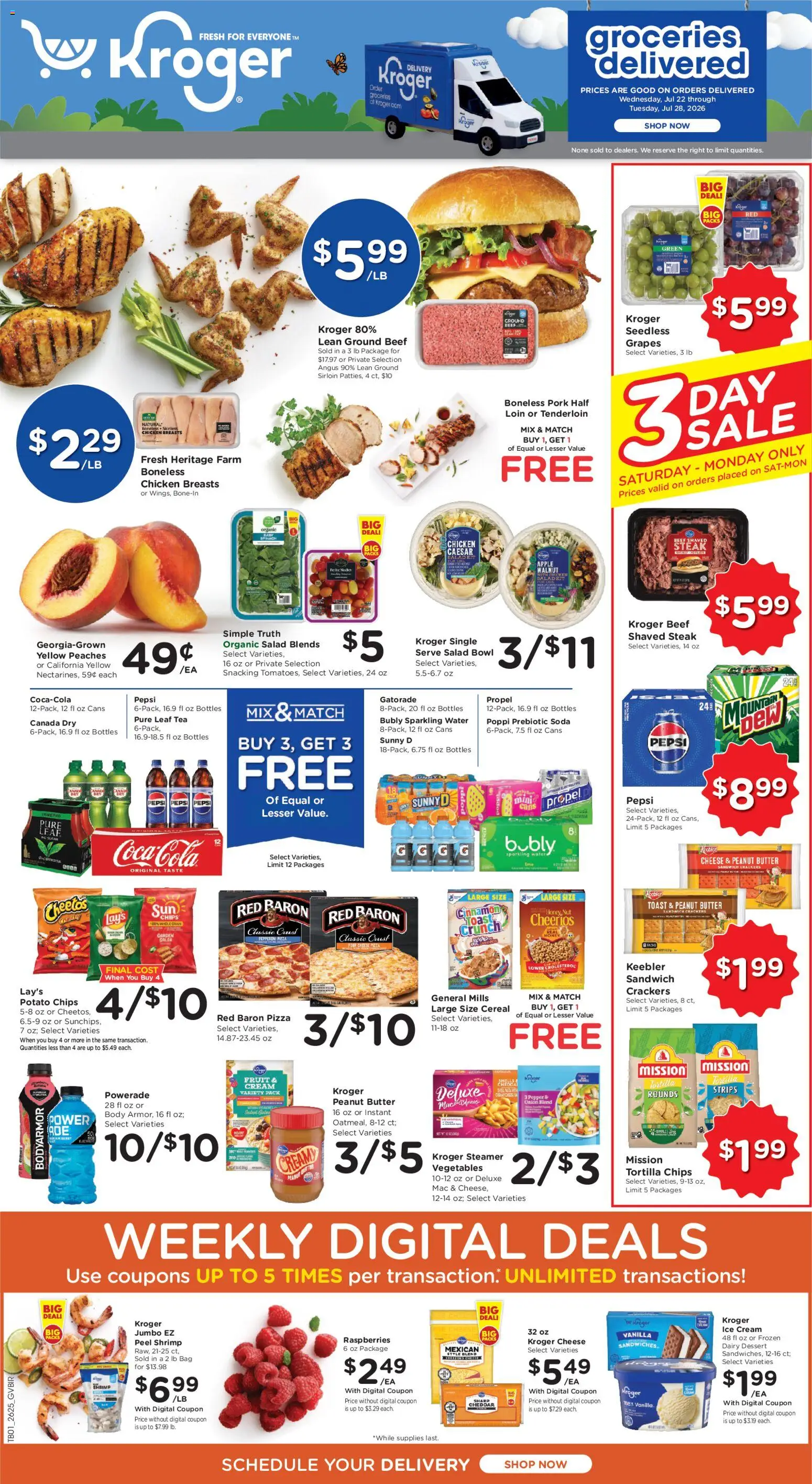 kroger - Kroger Ad - 07/22 - 07/28 2026 - page: 1