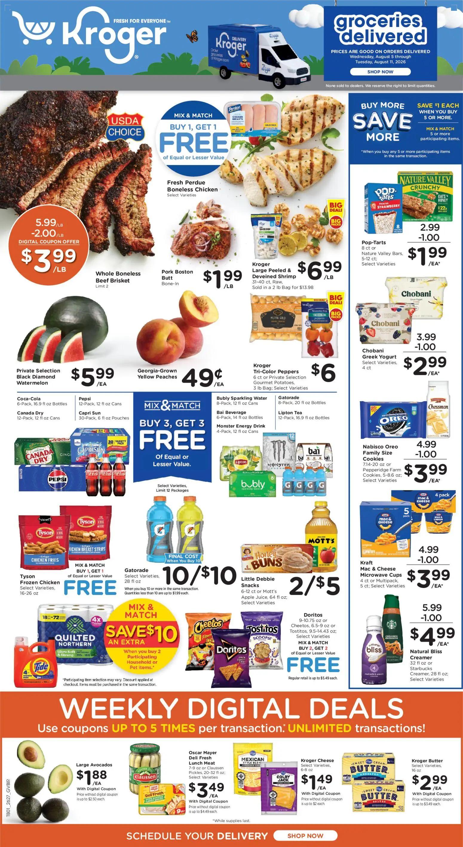 kroger - Kroger Ad - 08/05 - 08/11 2026 - page: 1
