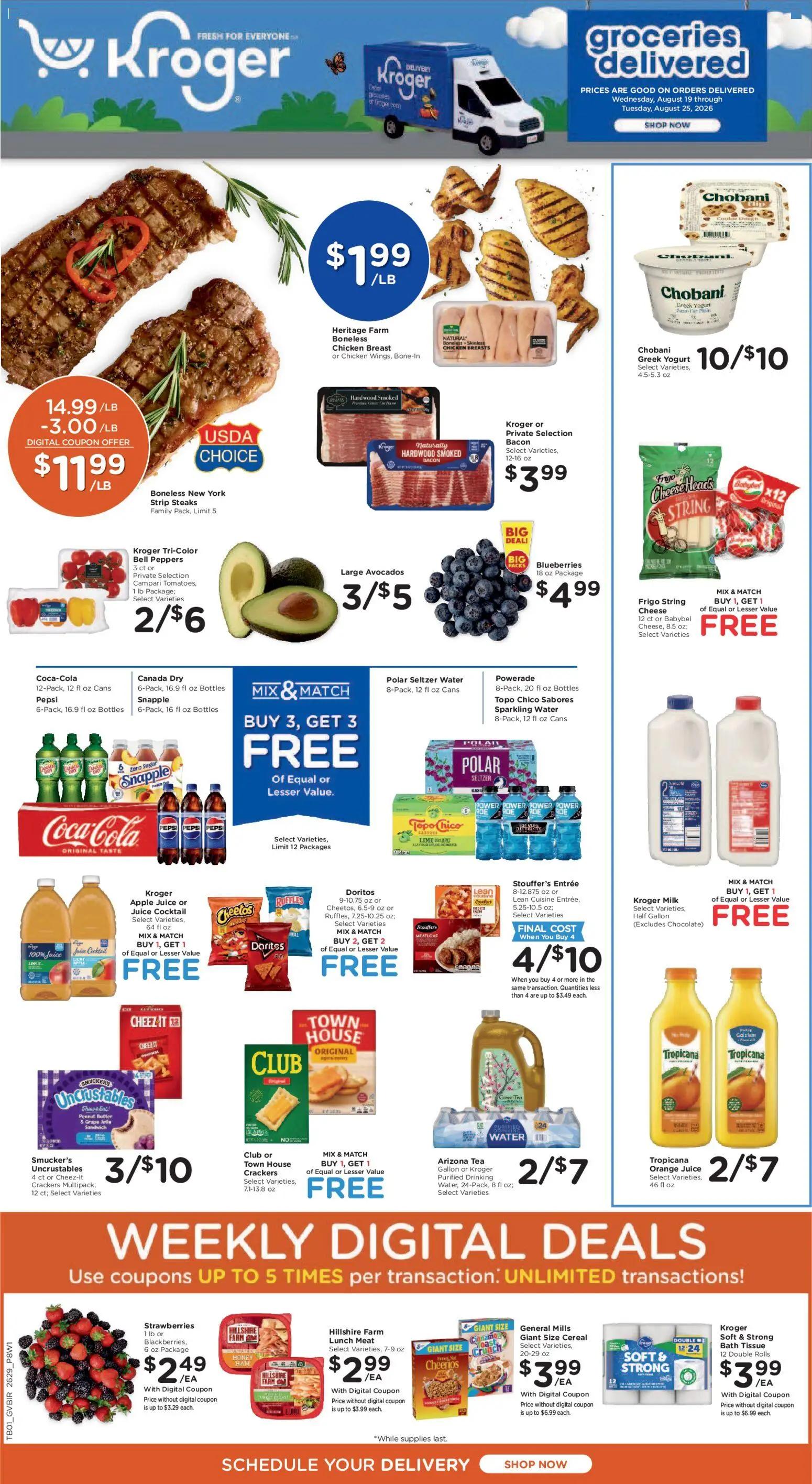 kroger - Kroger Ad - 08/19 - 08/25 2026 - page: 1