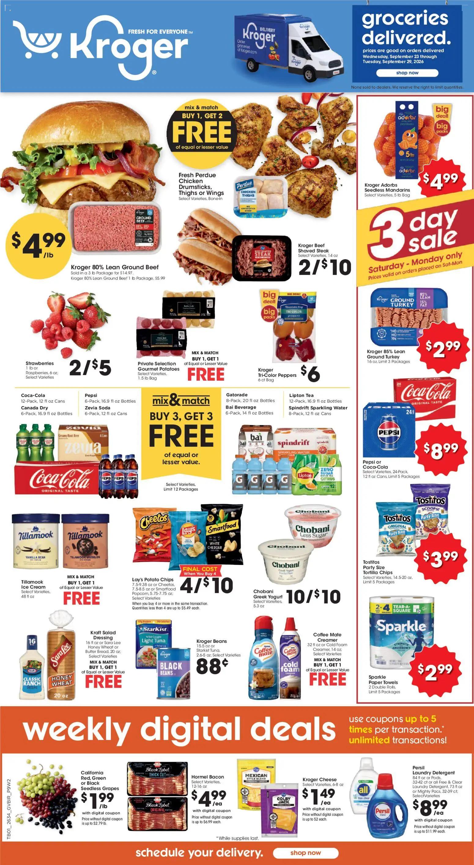 kroger - Kroger Ad - 09/23 - 09/29 2026 - page: 1