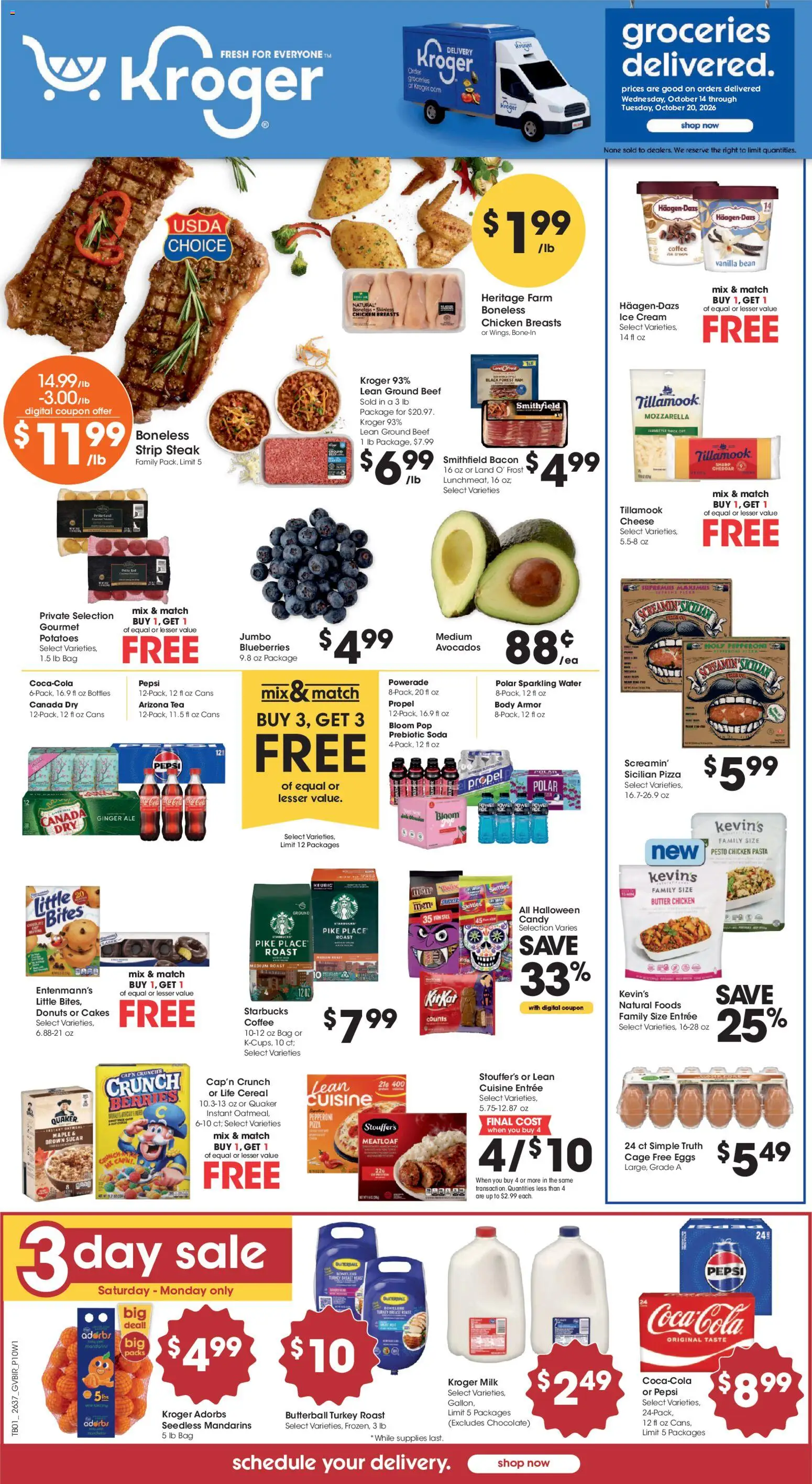 kroger - Kroger Ad - 10/14 - 10/20 2026 - page: 1