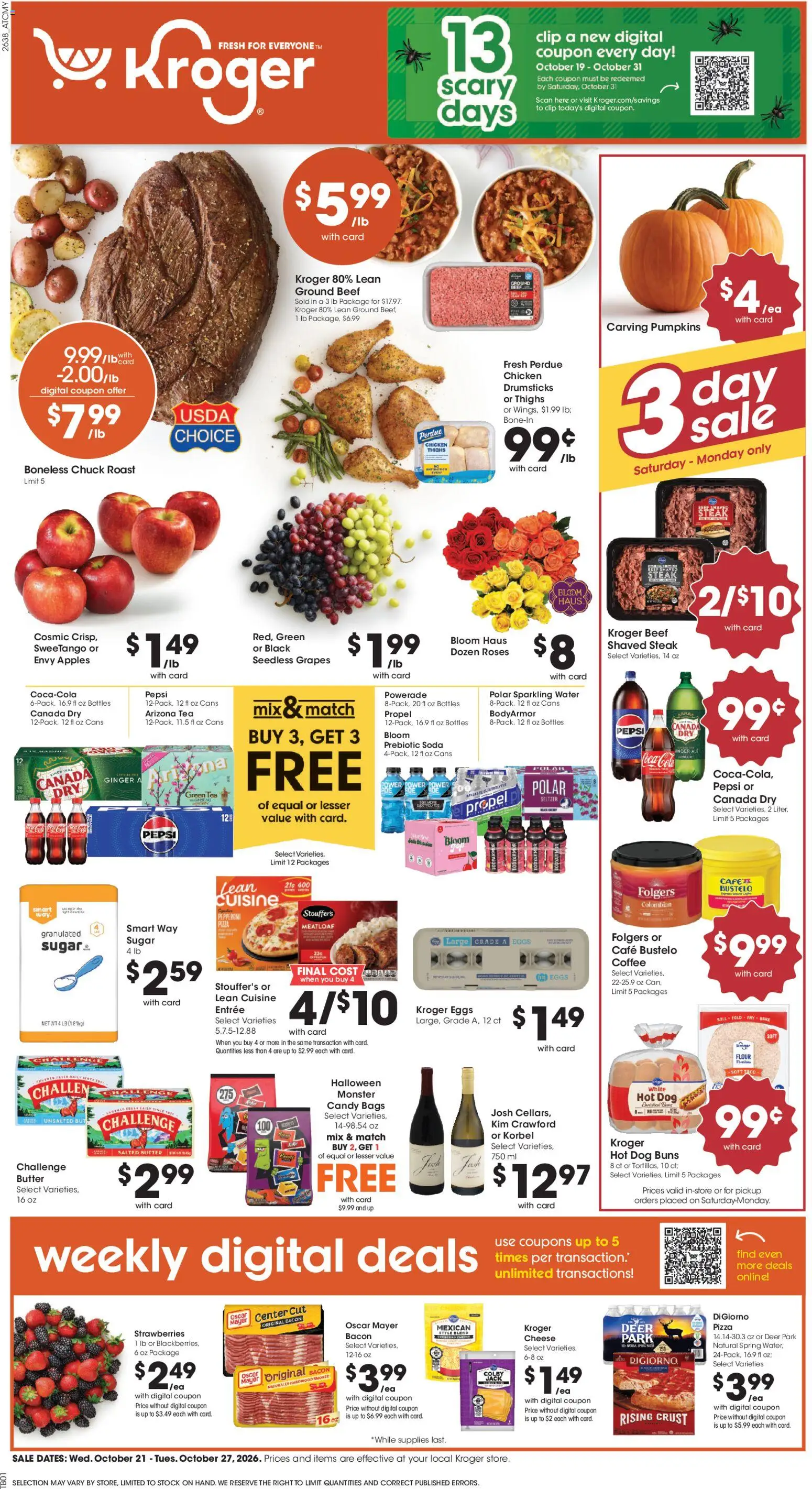 kroger - Kroger Weekly Ad - 10/21 - 10/27 2026