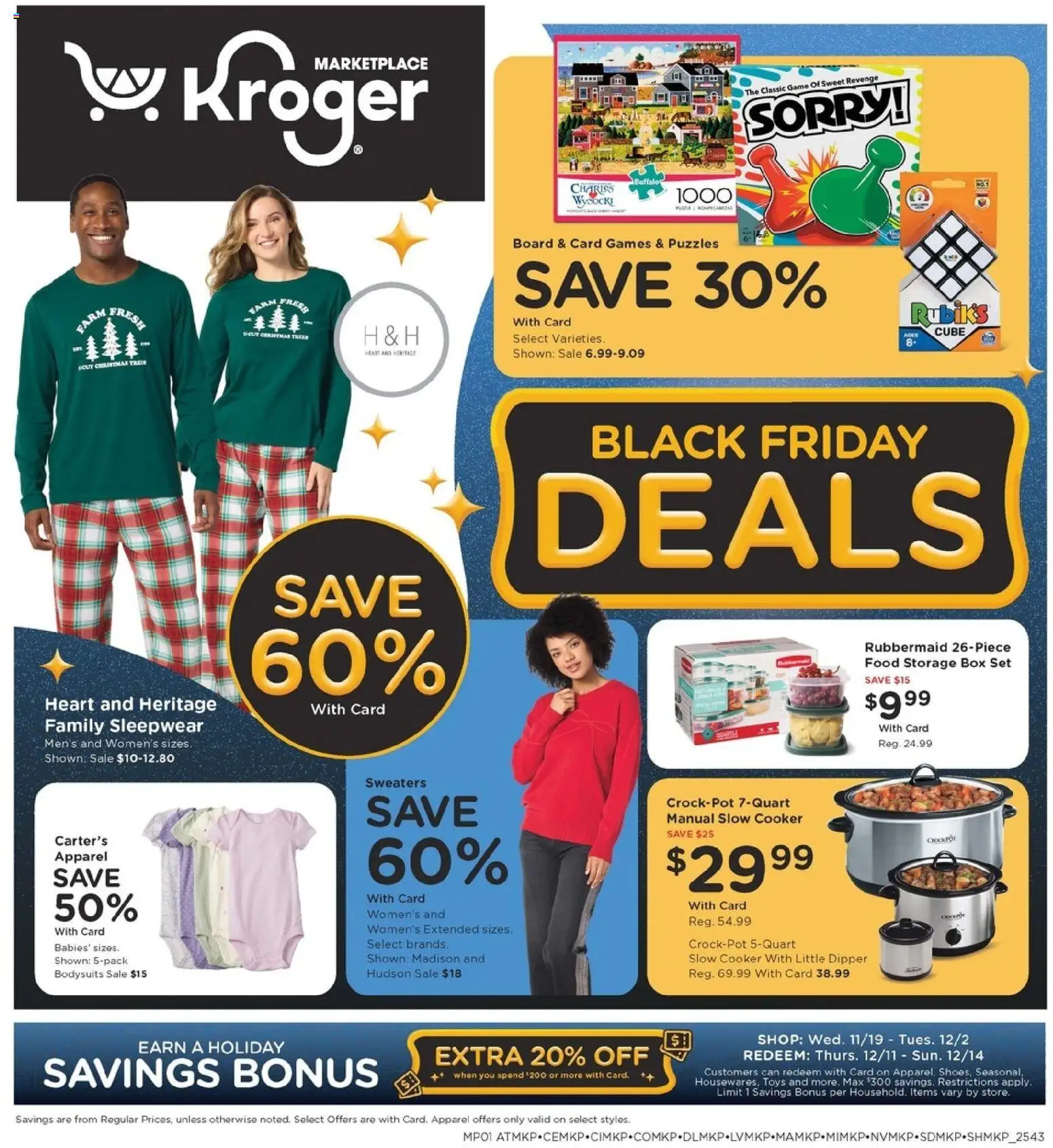 kroger - Weekly ads Kroger BLACK FRIDAY from 11/28/2025