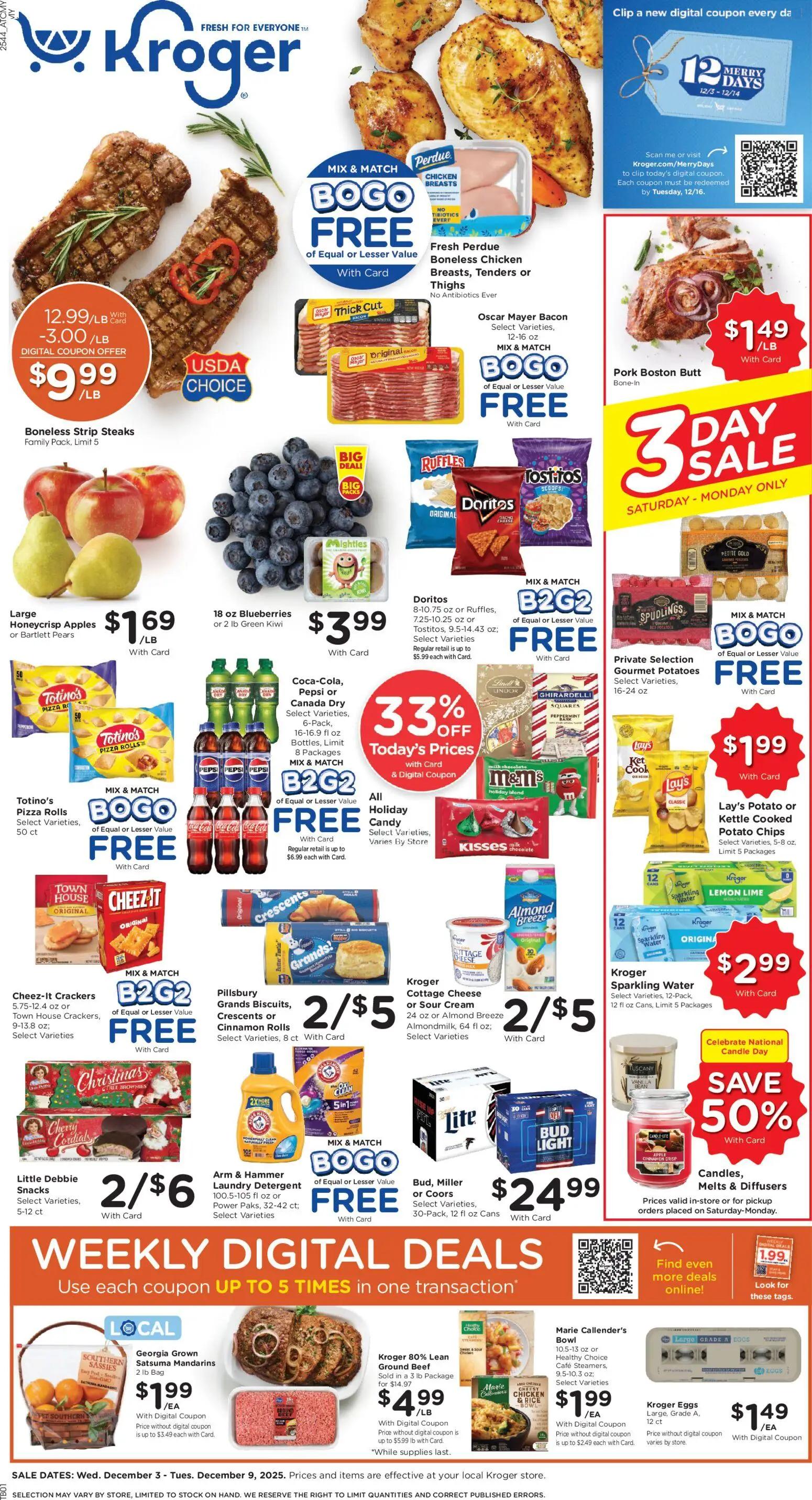 kroger - Kroger Weekly Ad - 12/03 - 12/09 2025