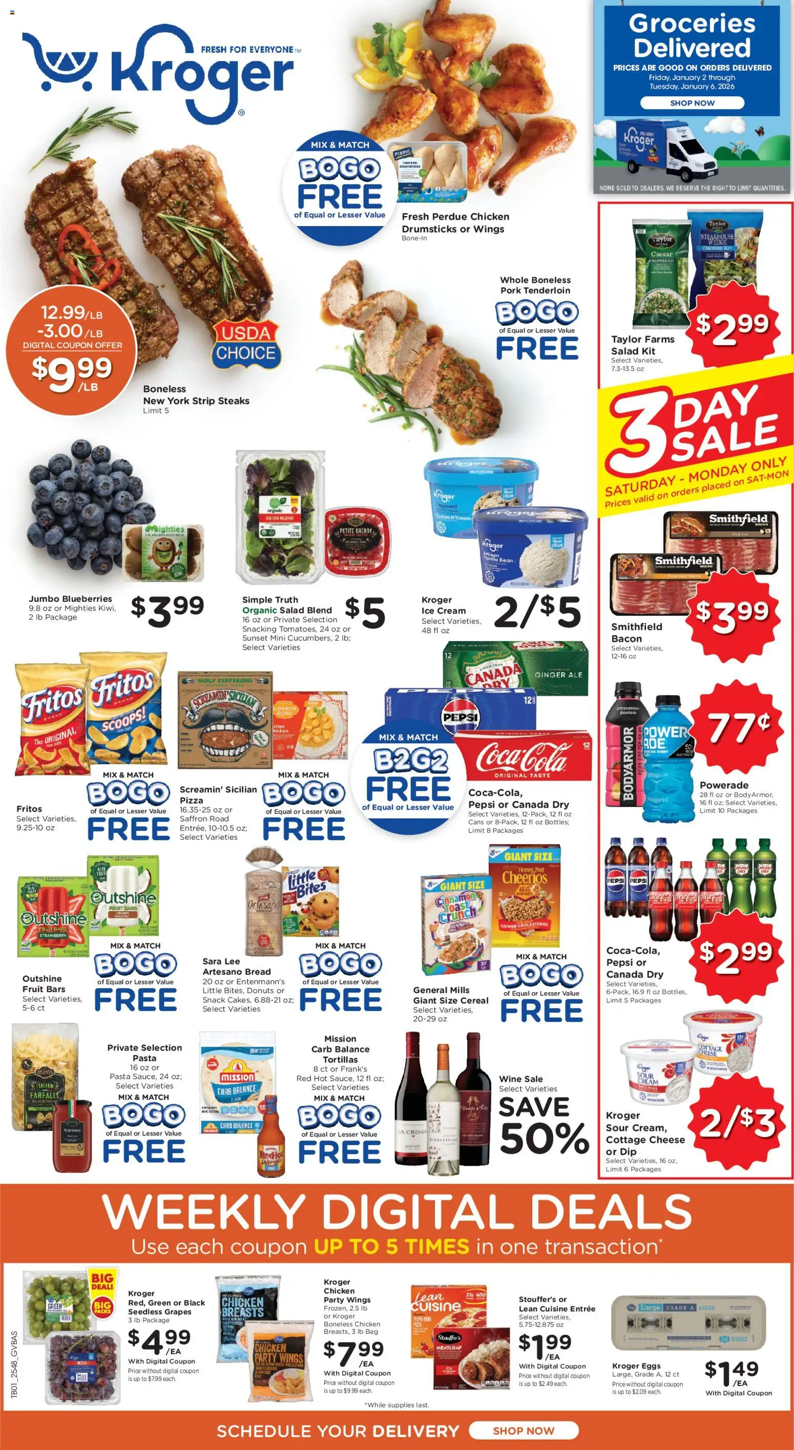 kroger - Kroger Ad - 01/02 - 01/06 2026 - page: 1