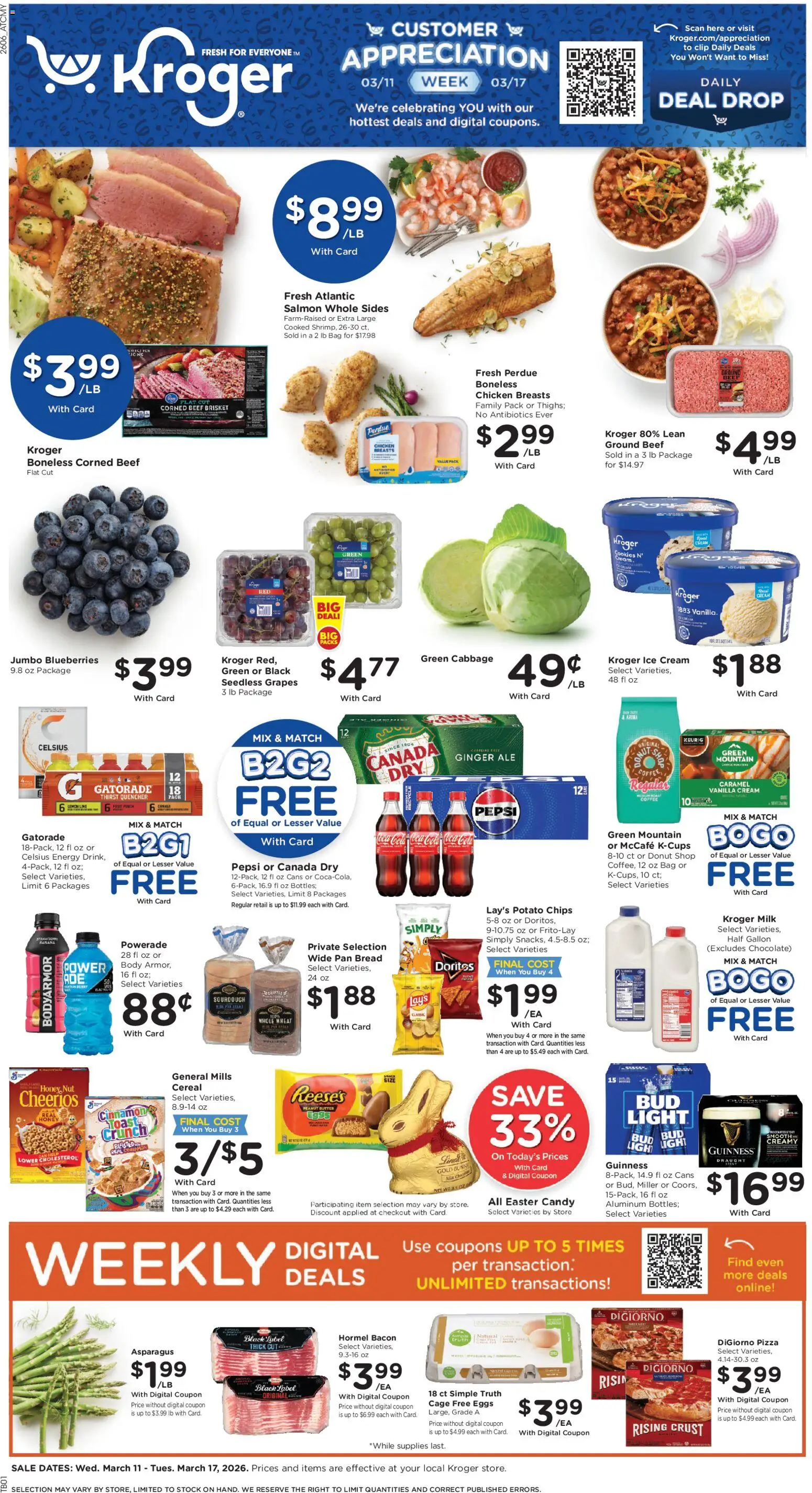 kroger - Kroger Weekly Ad - 03/11 - 03/17 2026 - page: 1