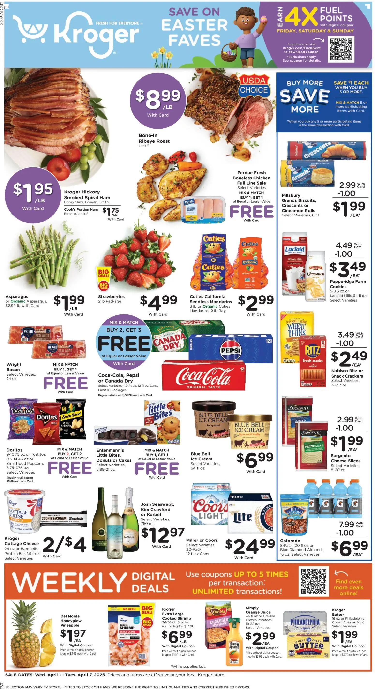 kroger - Kroger Weekly Ad - 04/01 - 04/07 2026