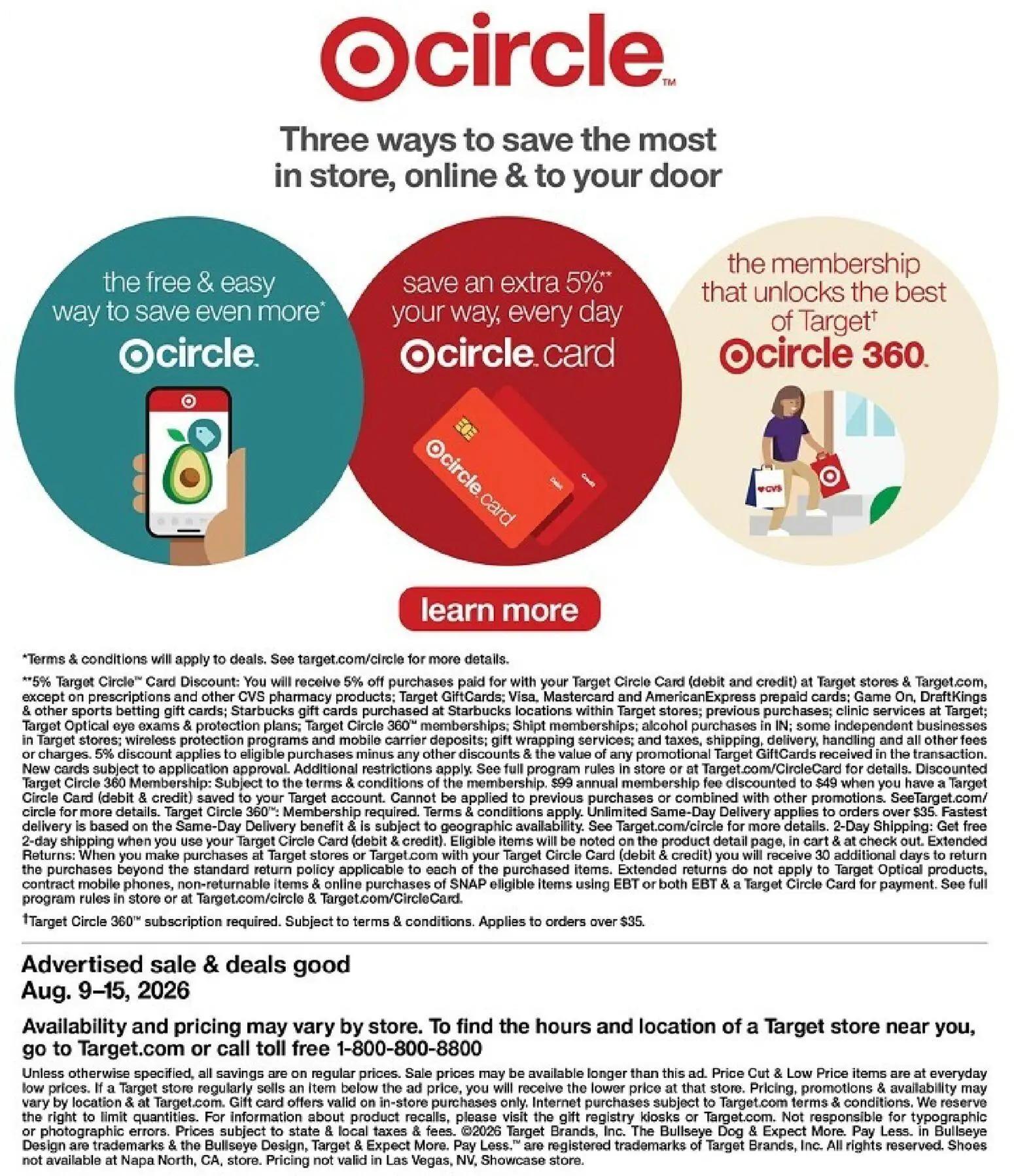 target - Target Weekly Ad - 08/09 - 08/15 2026 - page: 43