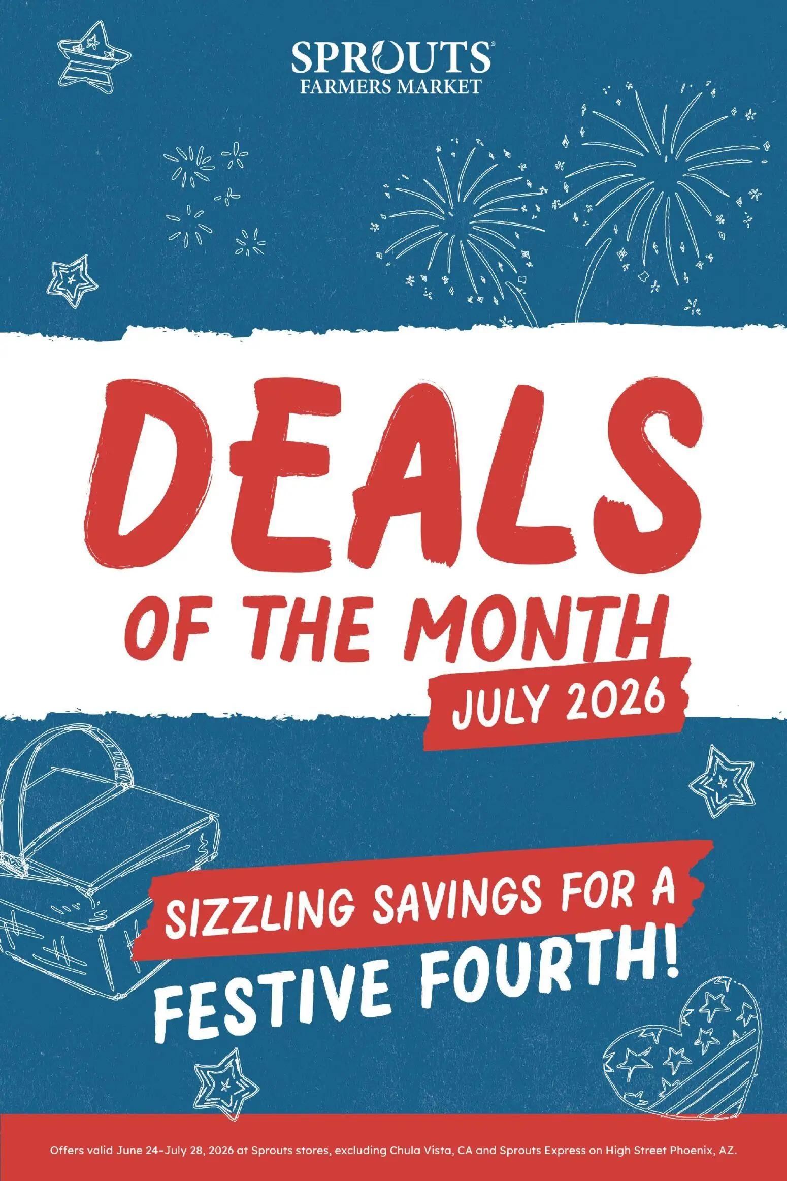 sprouts - Sprouts Monthly Ad - 06/24 - 07/28 2026 - page: 1