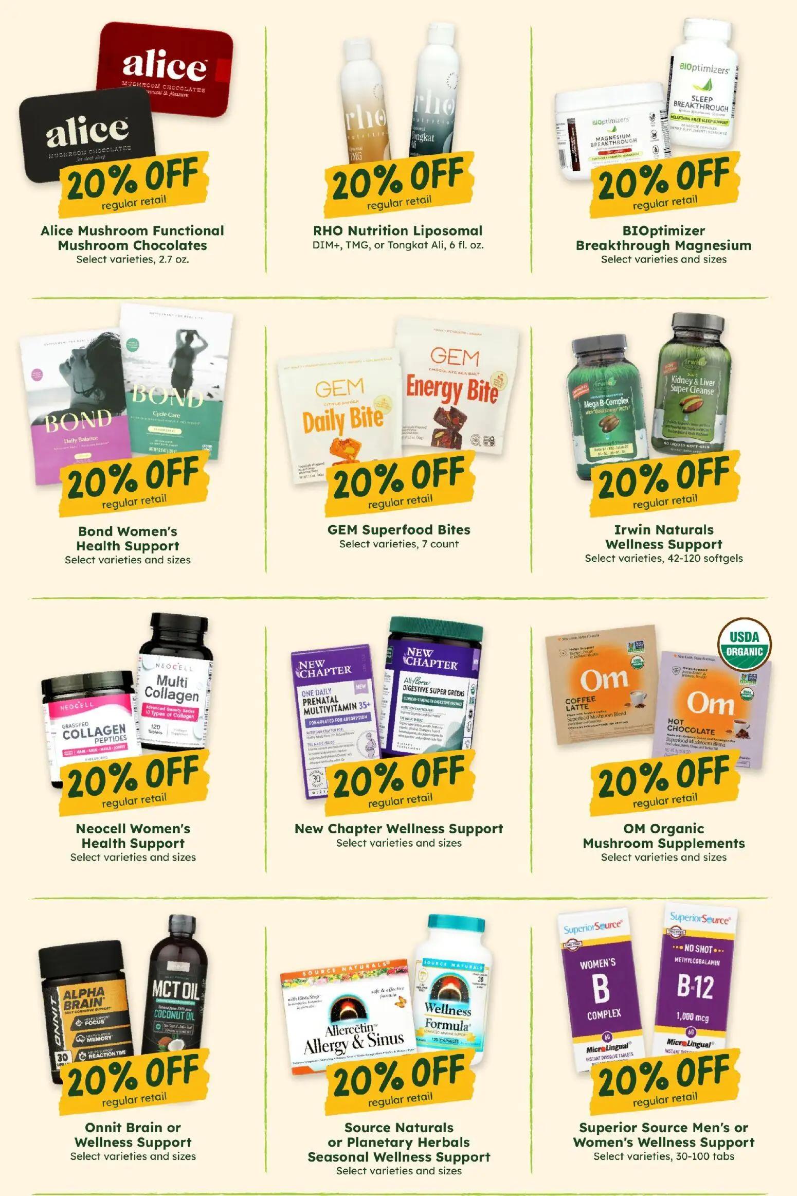 sprouts - Sprouts Monthly Ad - 08/26 - 09/30 2026 - page: 34