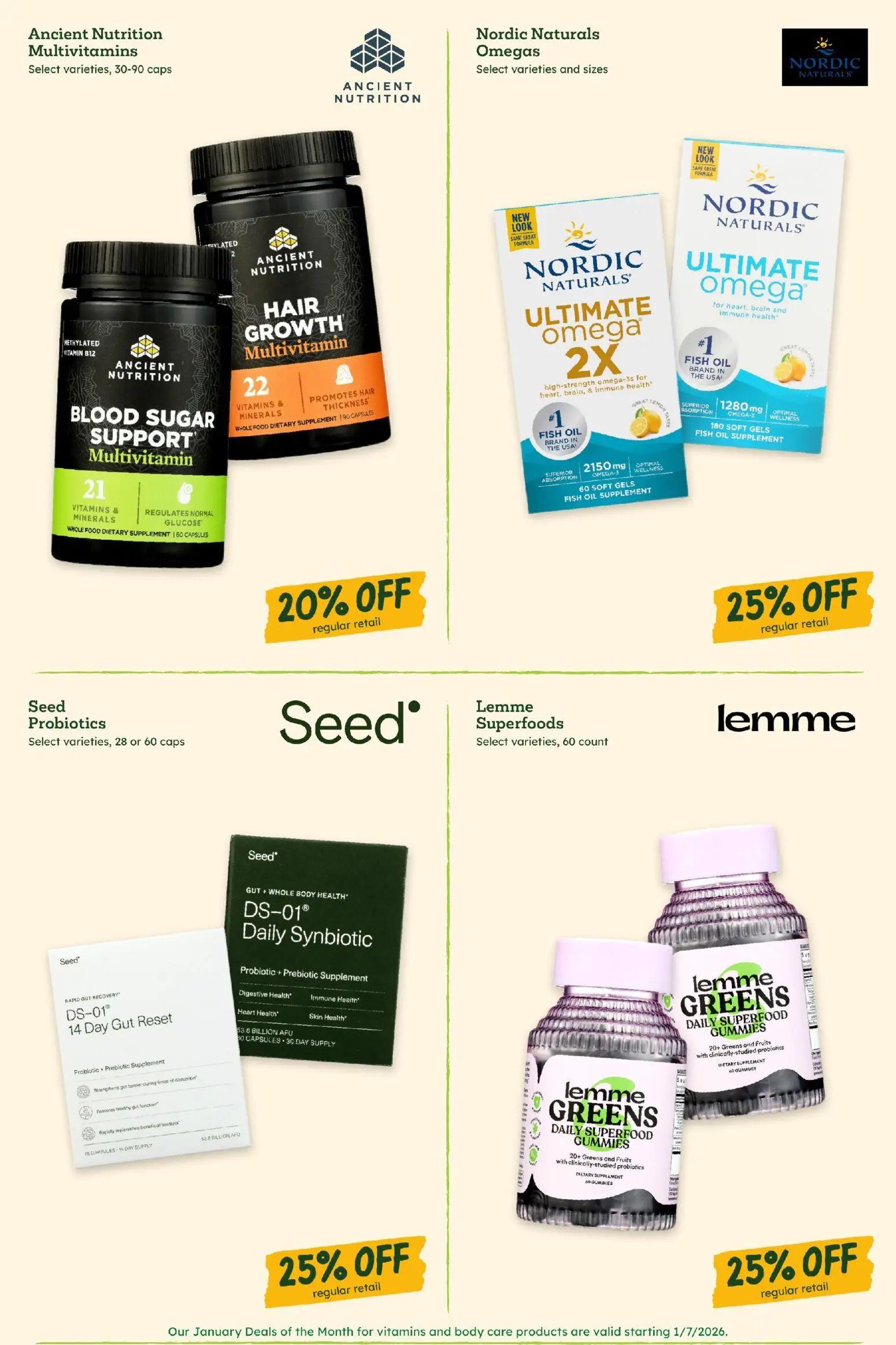 sprouts - Sprouts Monthly Ad - 12/31/2025 - 01/28/2026 2026 - page: 38