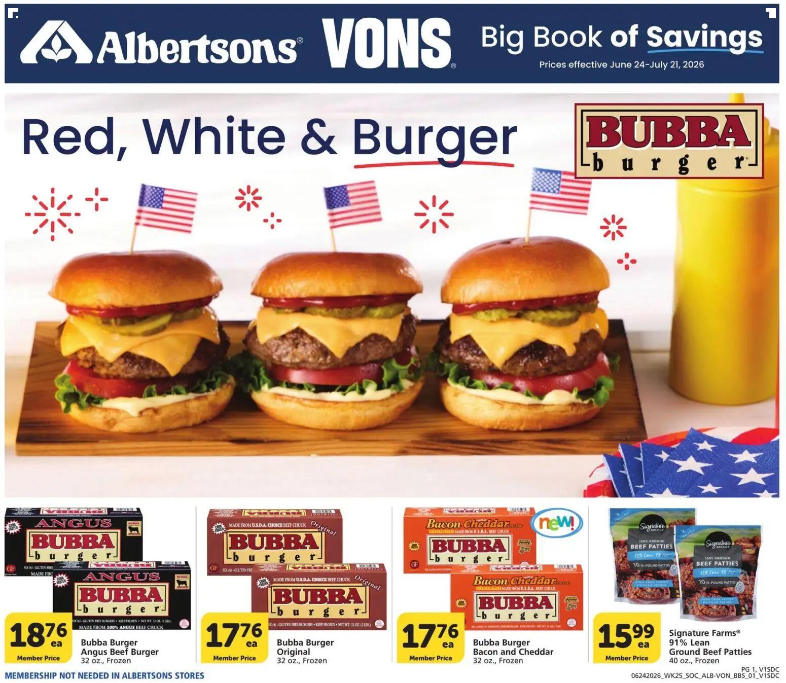 vons - Vons Big Book of Savings - 06/24 - 07/21 2026 - page: 1