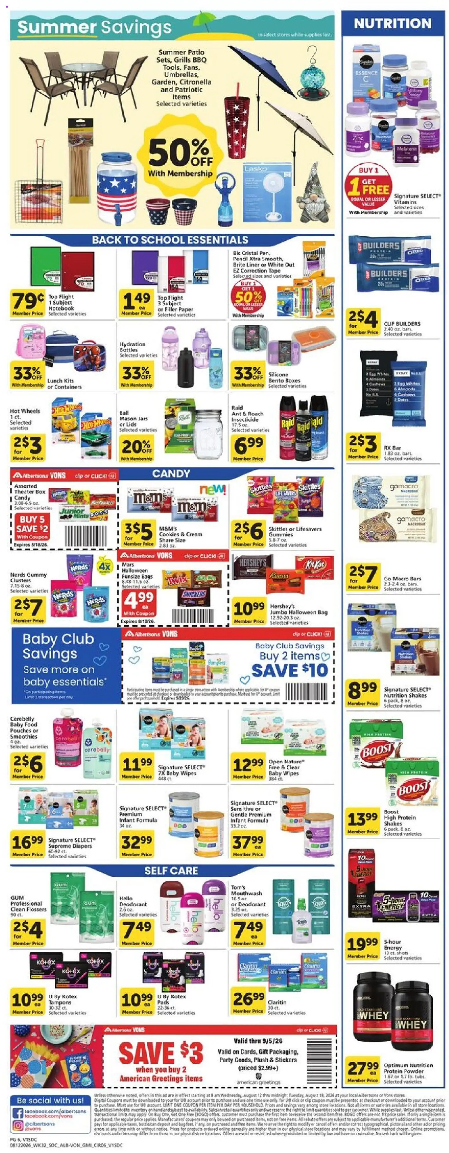 vons - Vons Weekly Ad - 08/12 - 08/18 2026 - page: 5