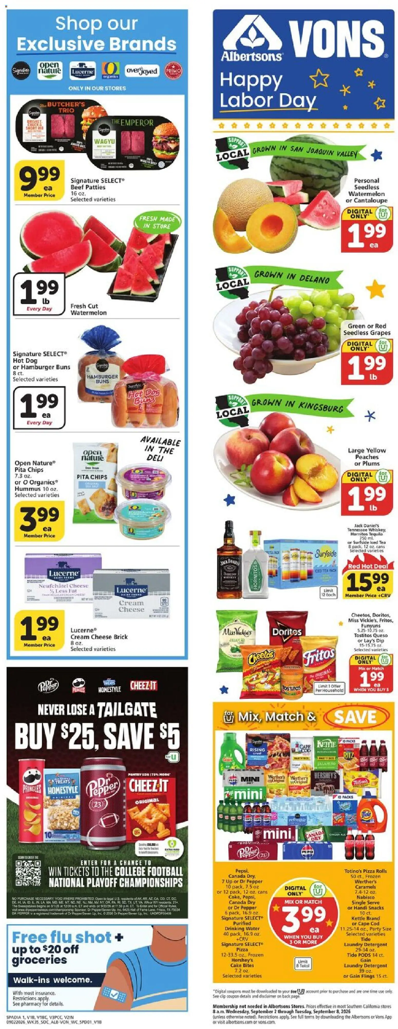 vons - Vons Weekly Ad - 09/02 - 09/08 2026 - page: 2
