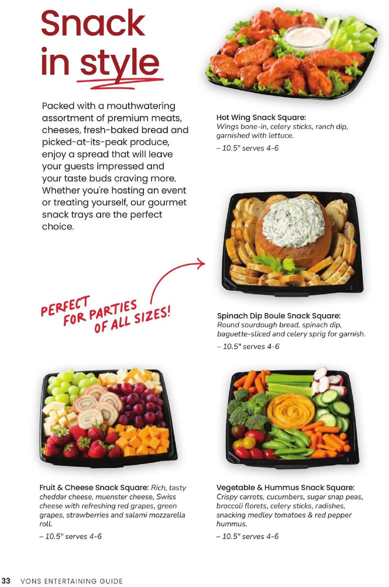 vons - Vons Entertaining Guide - 10/01 - 11/01 2026 - page: 34