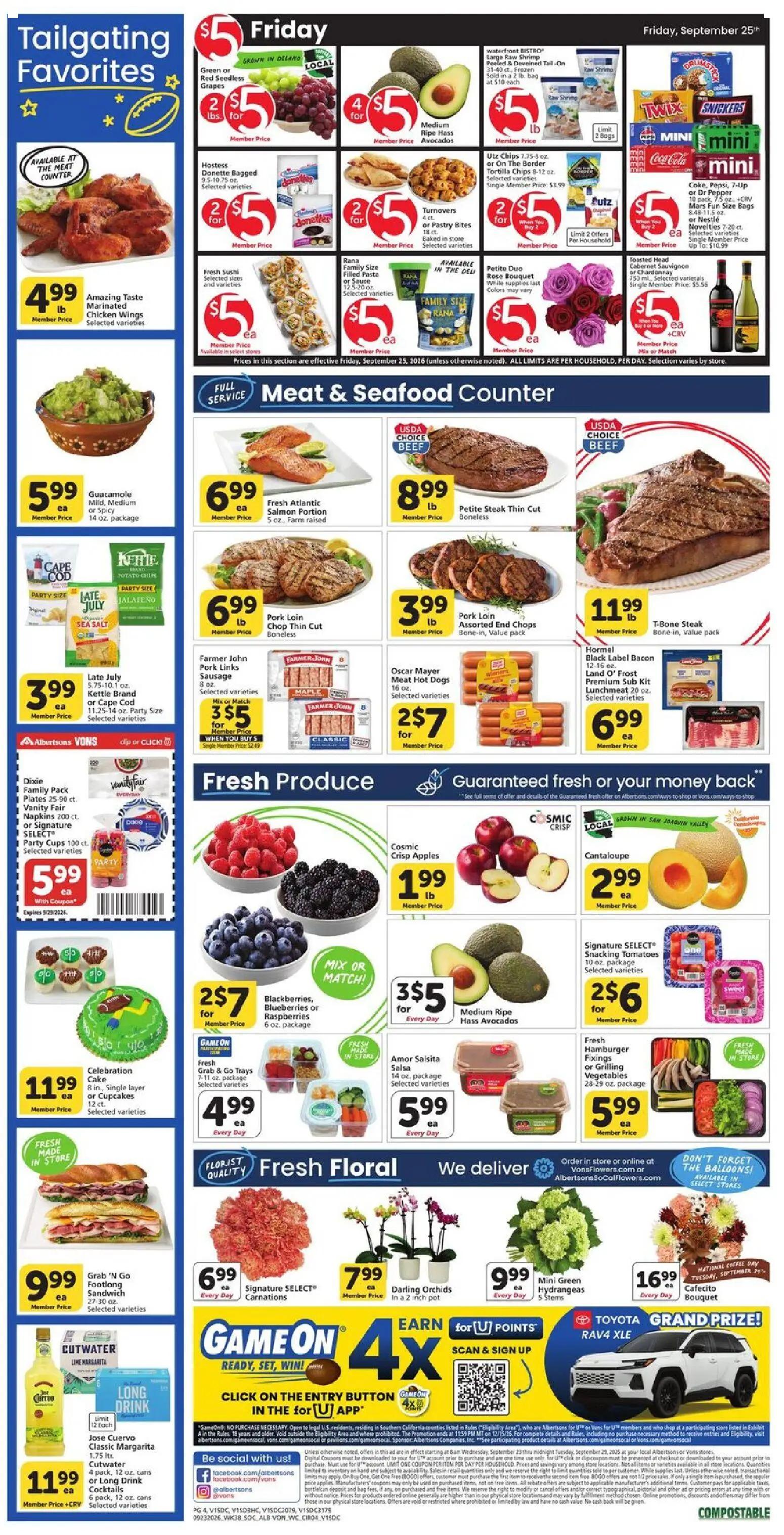 vons - Vons Weekly Ad - 09/23 - 09/29 2026 - page: 4