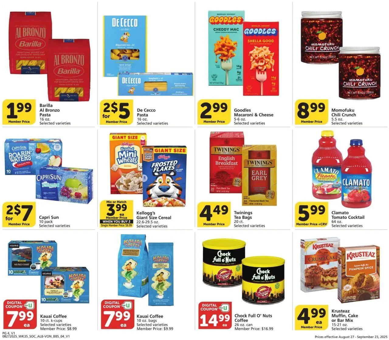 vons - Vons Big Book of Savings - 08/27 - 09/23 2025 - page: 4