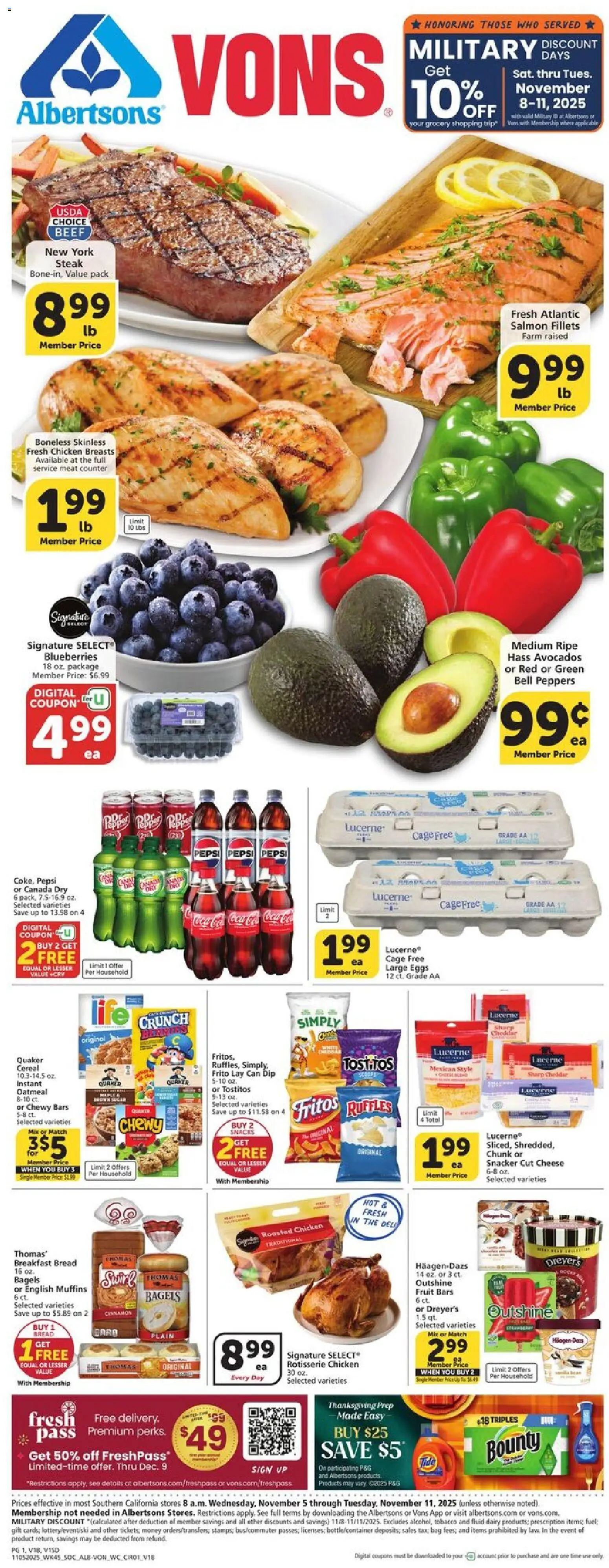 vons - Vons Weekly Ad - 11/05 - 11/11 2025