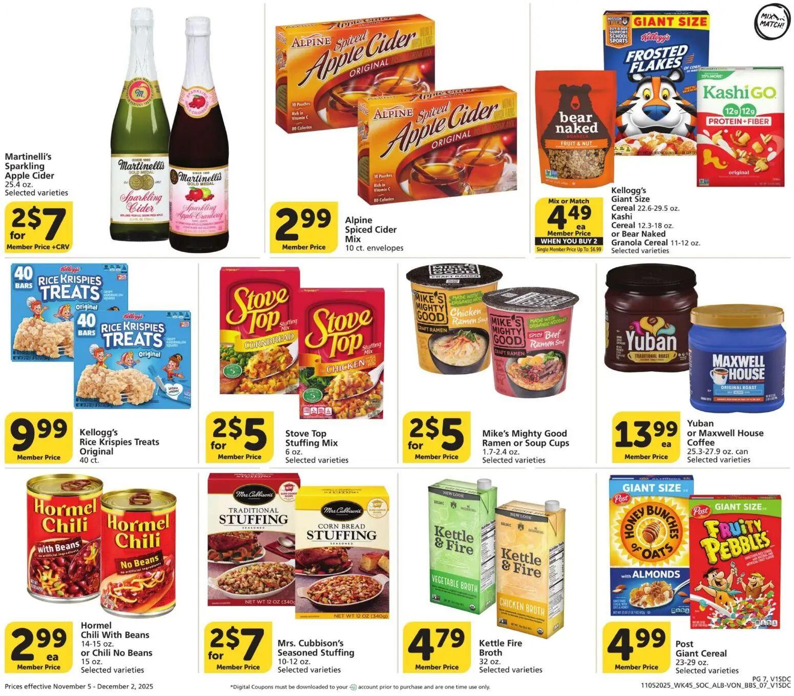 vons - Vons Big Book of Savings - 11/05 - 12/02 2025 - page: 7