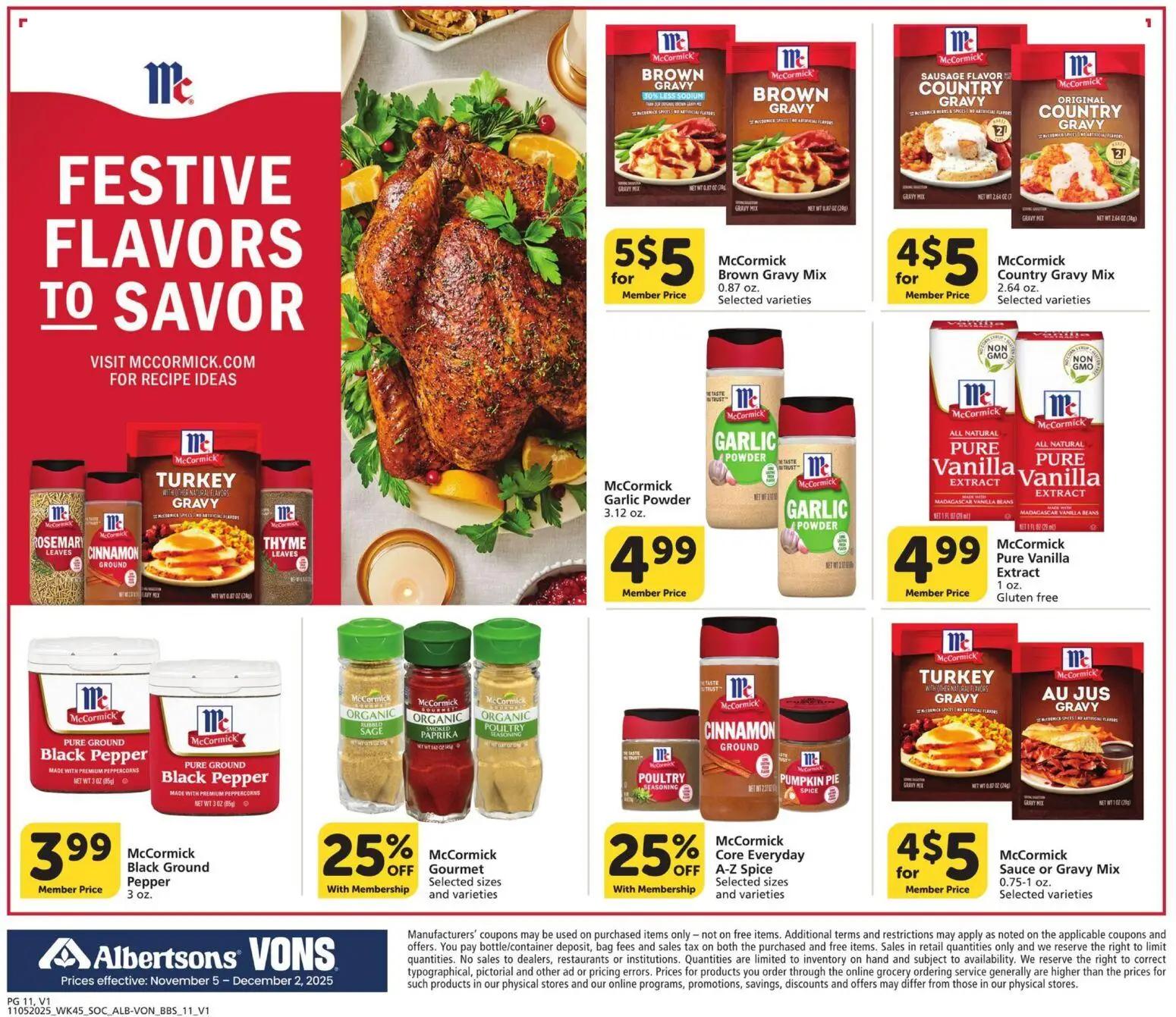 vons - Vons Big Book of Savings - 11/05 - 12/02 2025 - page: 11