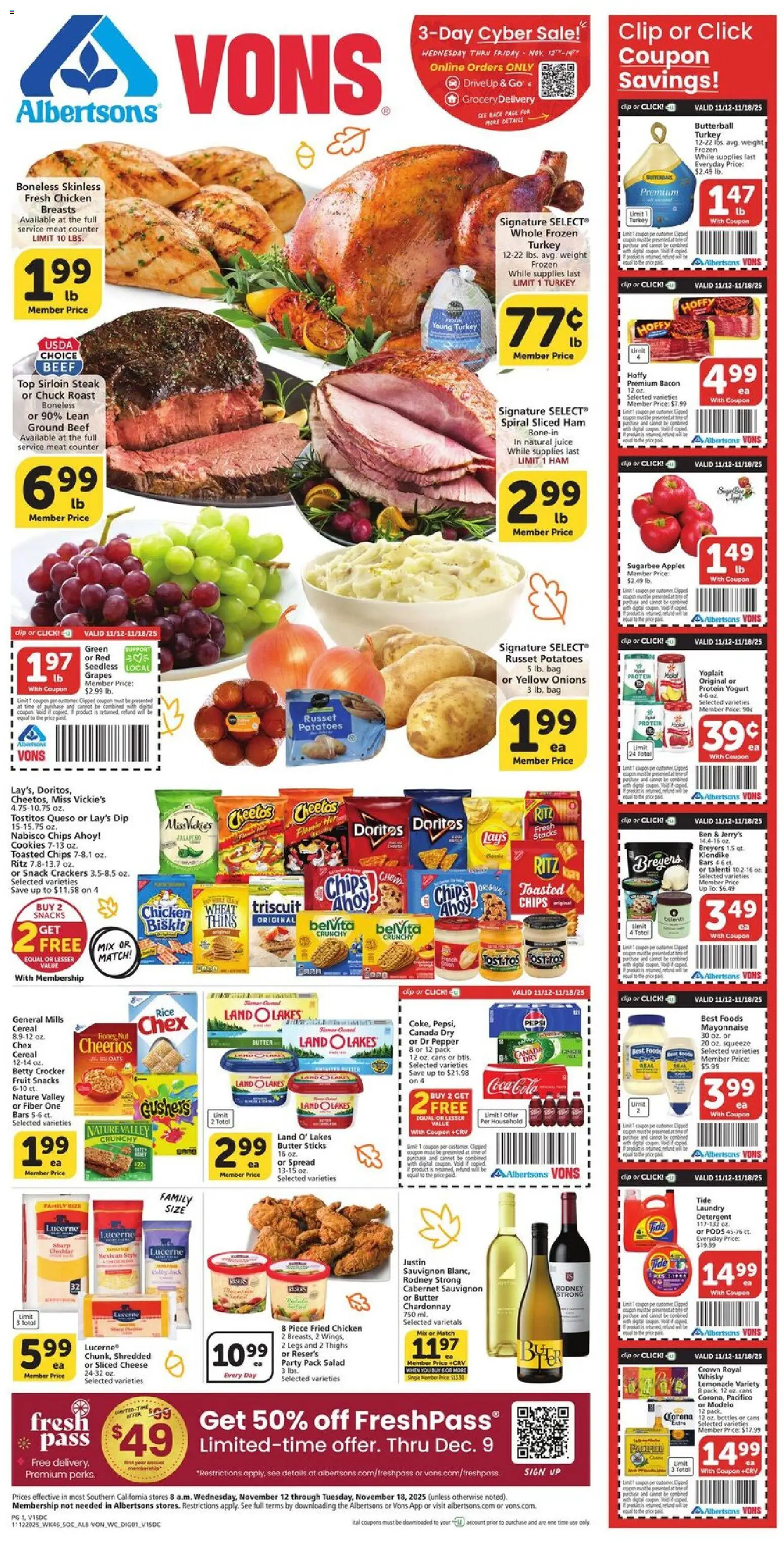 vons - Vons Weekly Ad - 11/12 - 11/18 2025