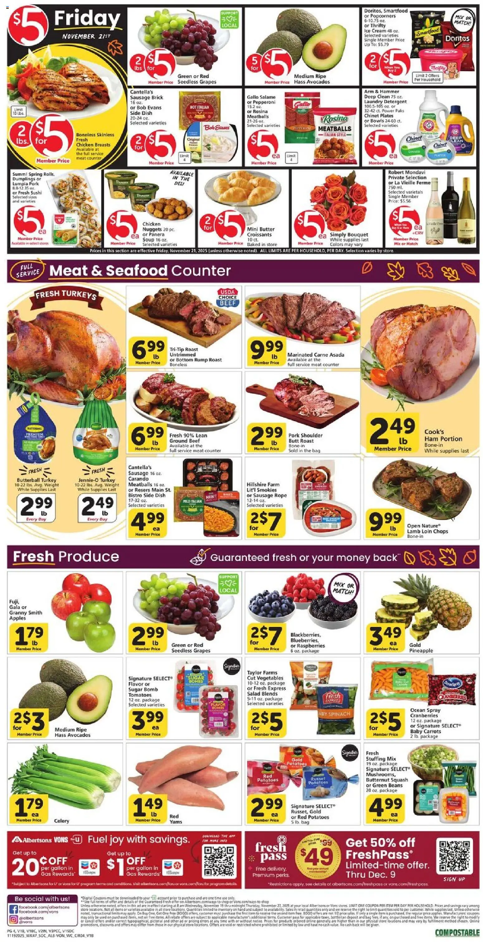 vons - Vons Weekly Ad - 11/19 - 11/27 2025 - page: 5