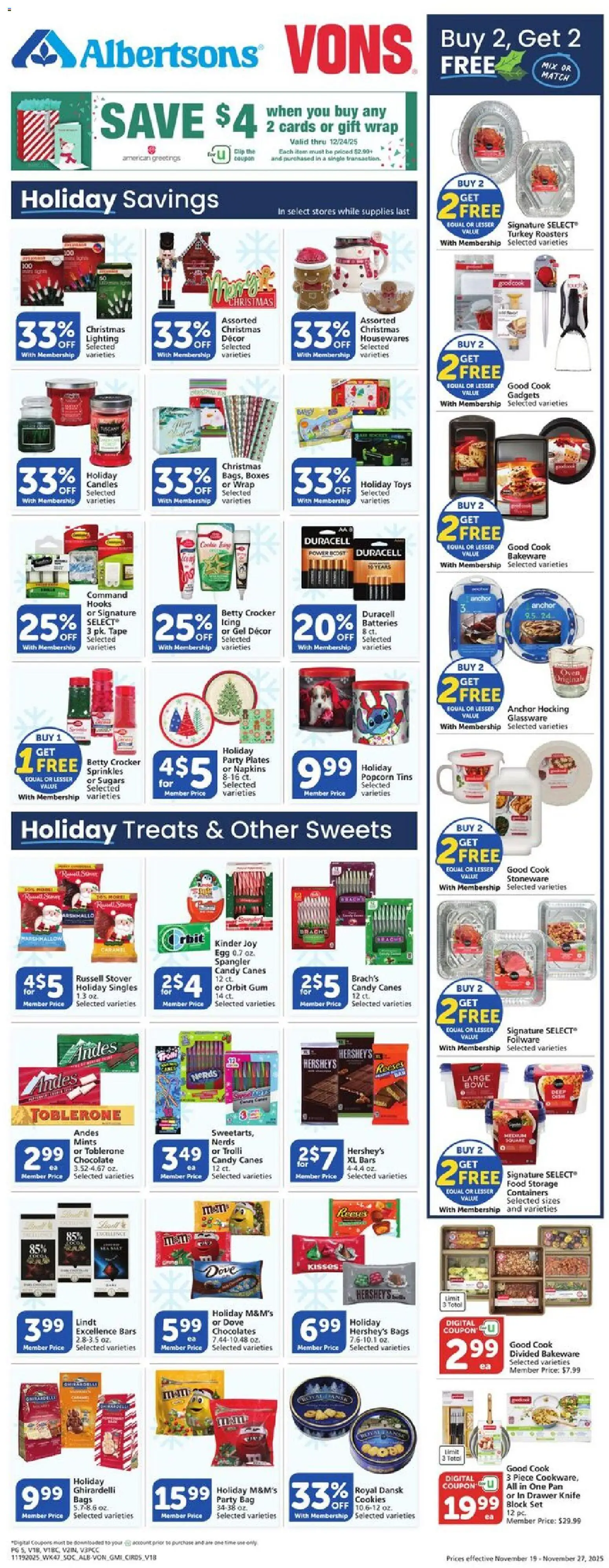 vons - Vons Weekly Ad - 11/19 - 11/27 2025 - page: 6
