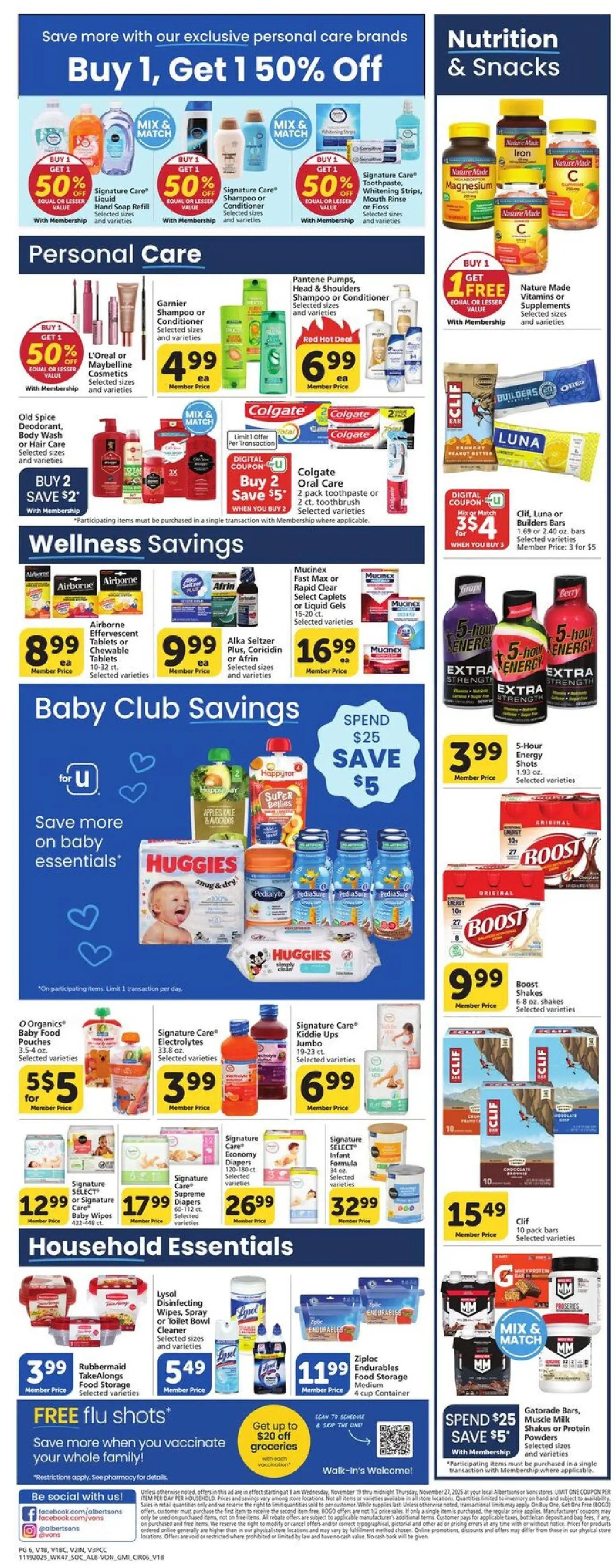 vons - Vons Weekly Ad - 11/19 - 11/27 2025 - page: 7