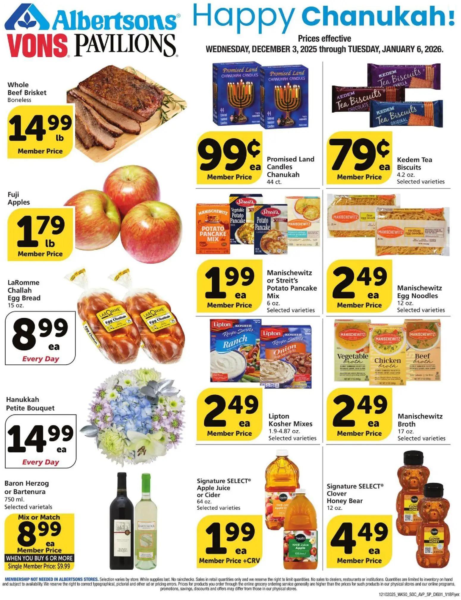 vons - Vons Specialty Publication - 12/09/2025 - 01/06/2026 2025