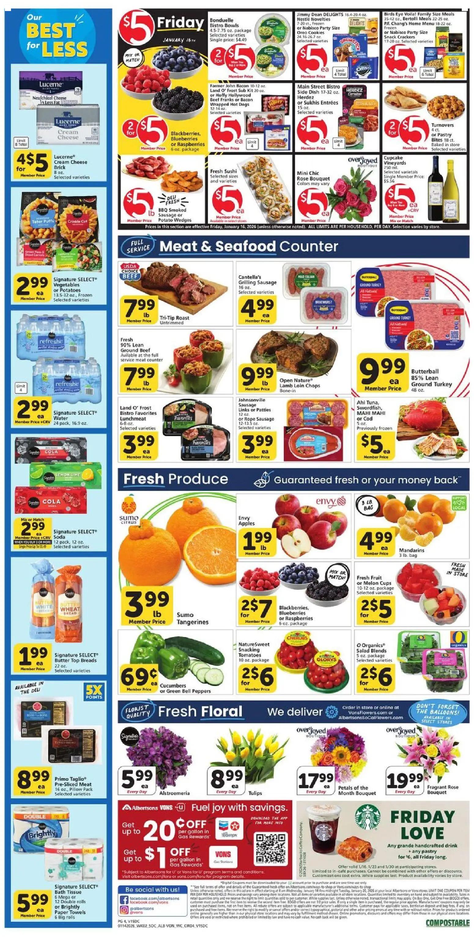 vons - Vons Weekly Ad - 01/14 - 01/20 2026 - page: 4