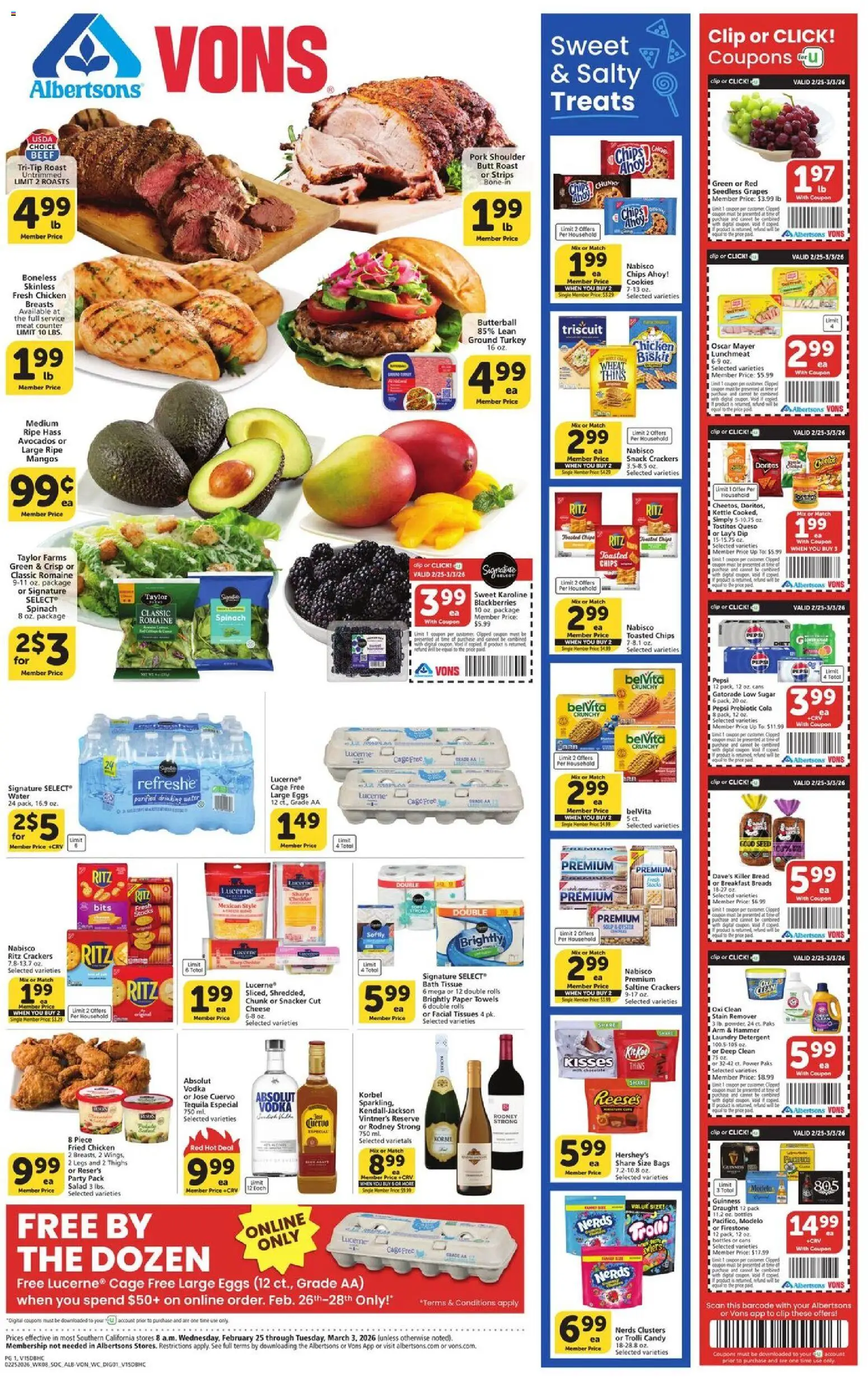 vons - Vons Weekly Ad - 02/25 - 03/03 2026