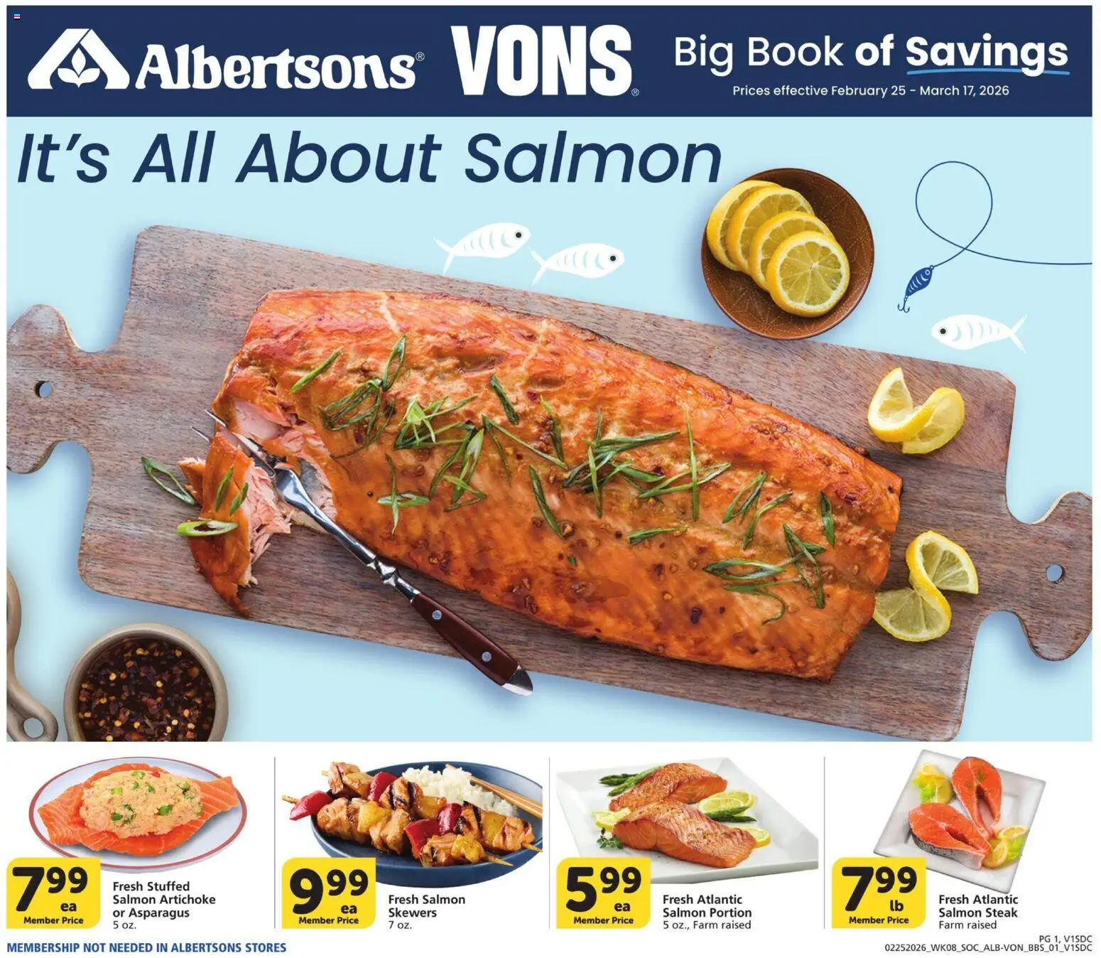 vons - Vons Big Book of Savings - 02/25 - 03/17 2026 - page: 1