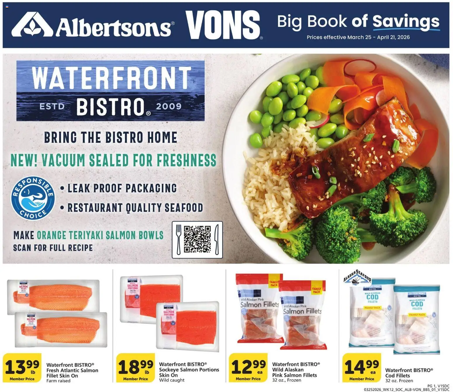 vons - Vons Big Book of Savings - 03/25 - 04/21 2026 - page: 1