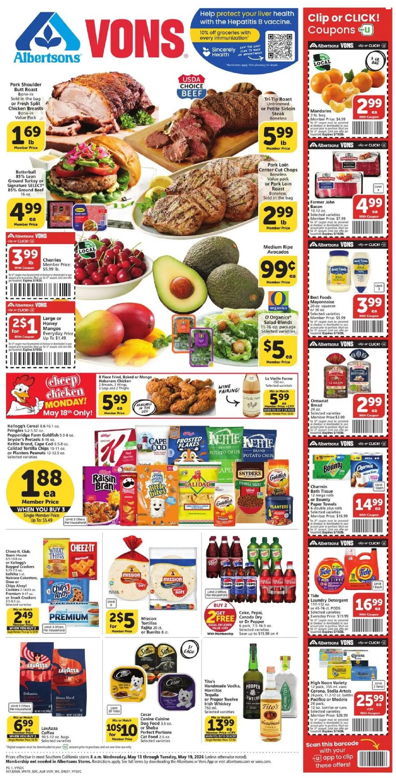 vons - Vons Weekly Ad - 05/13 - 05/19 2026