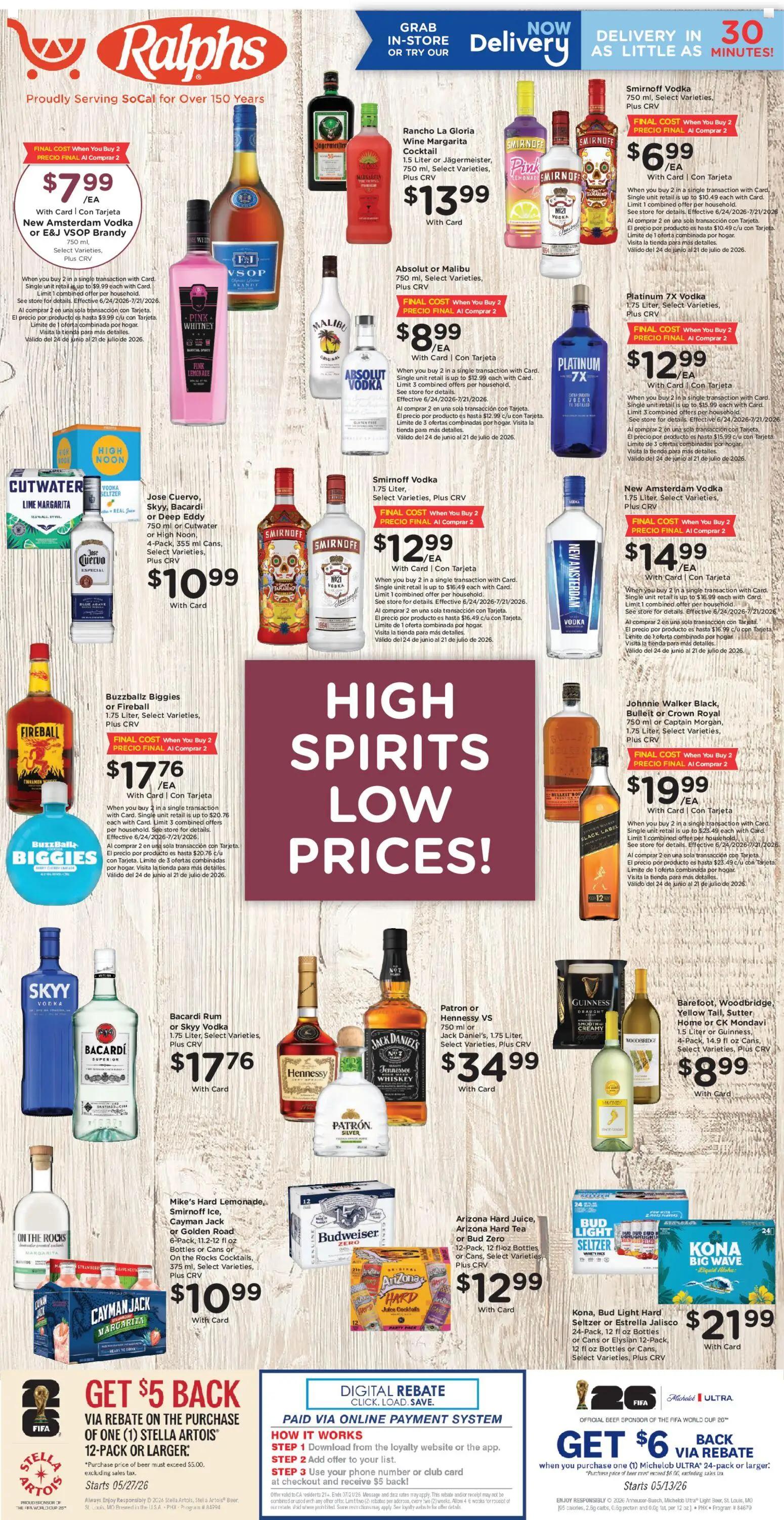 ralphs - Ralphs Adult Beverage - 07/08 - 07/14 2026 - page: 1
