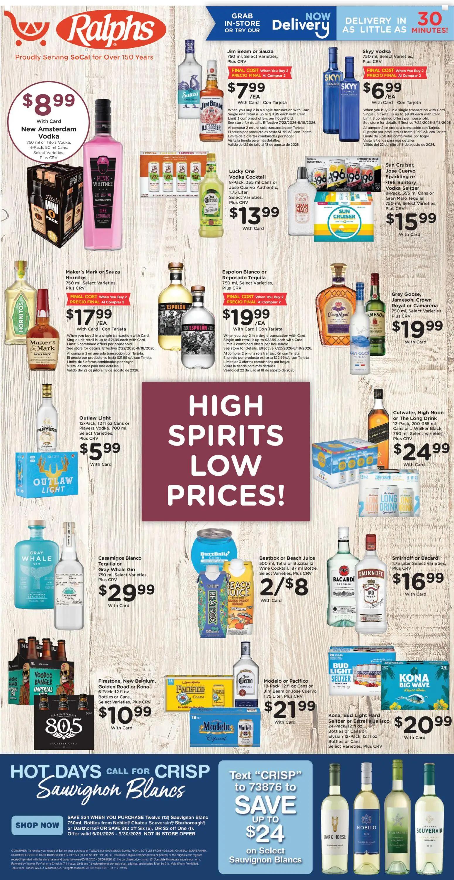 ralphs - Ralphs Adult Beverage - 07/29 - 08/04 2026