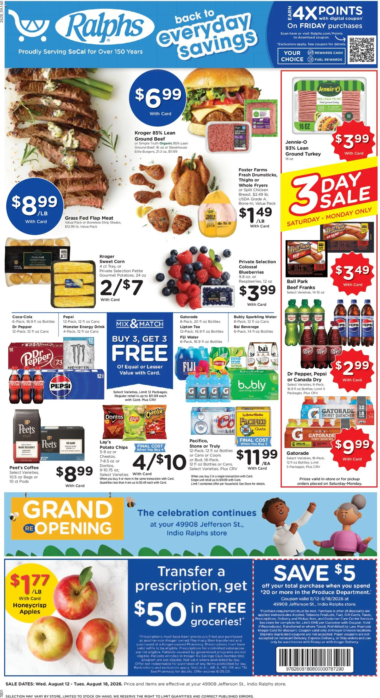ralphs - Ralphs Weekly Ad - 08/12 - 08/18 2026 - page: 1